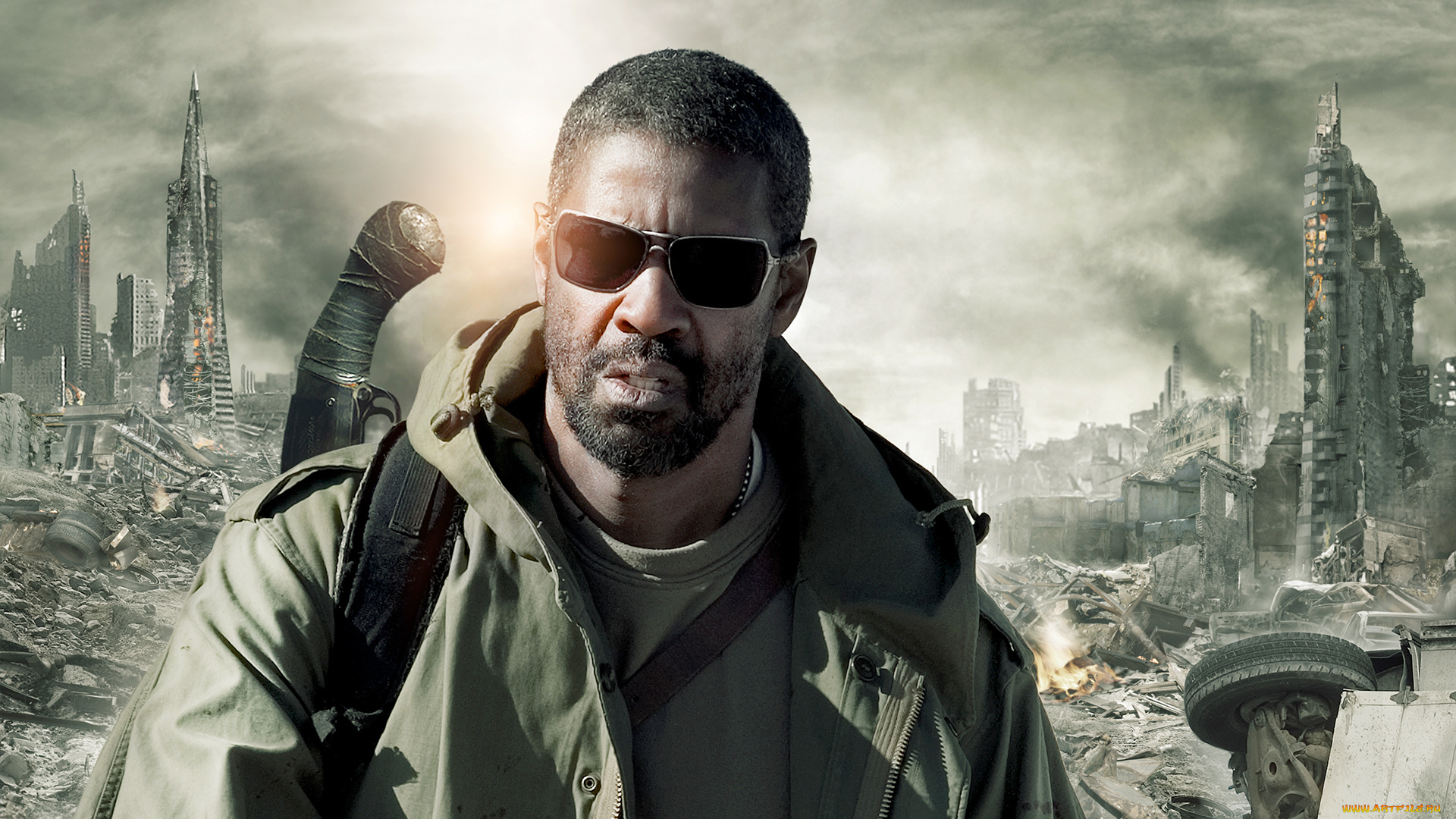 дензел, вашингтон, кино, фильмы, the, book, of, eli, илай, постапокалипсис