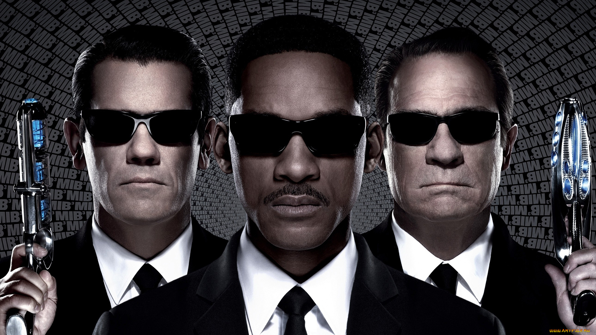 люди, черном, кино, фильмы, men, in, black, iii, костюмы, очки, пистолеты