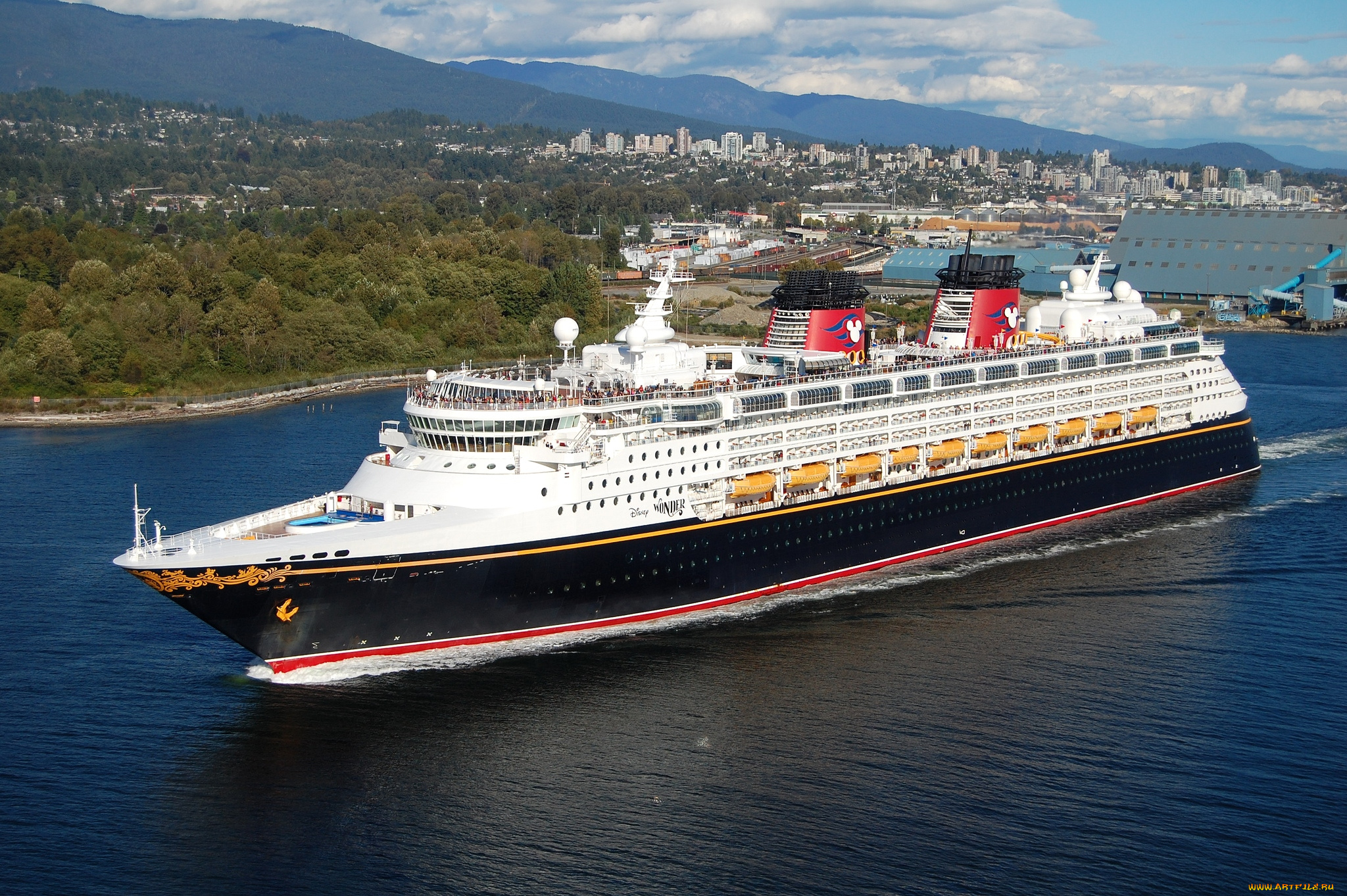 корабли, лайнеры, красавец, вода, круиз