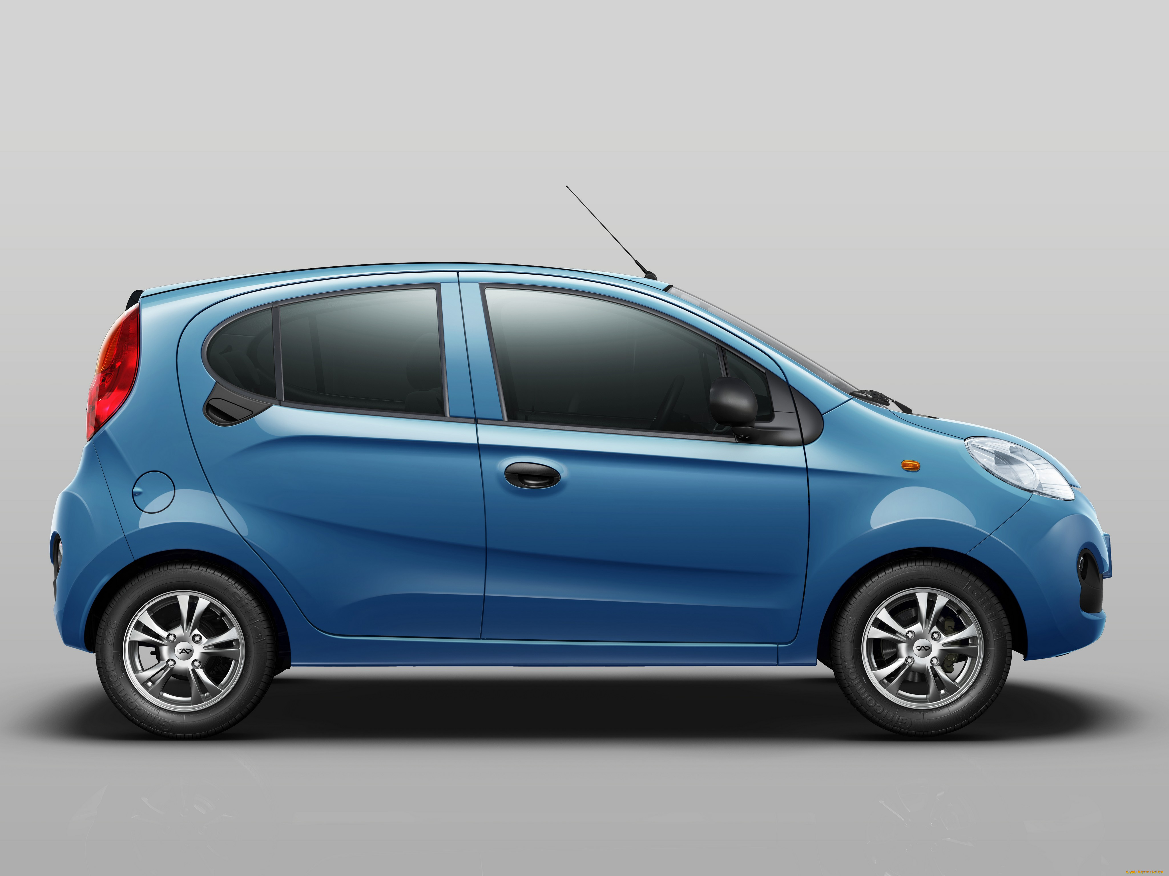 автомобили, chery, qq, синий, 2013г