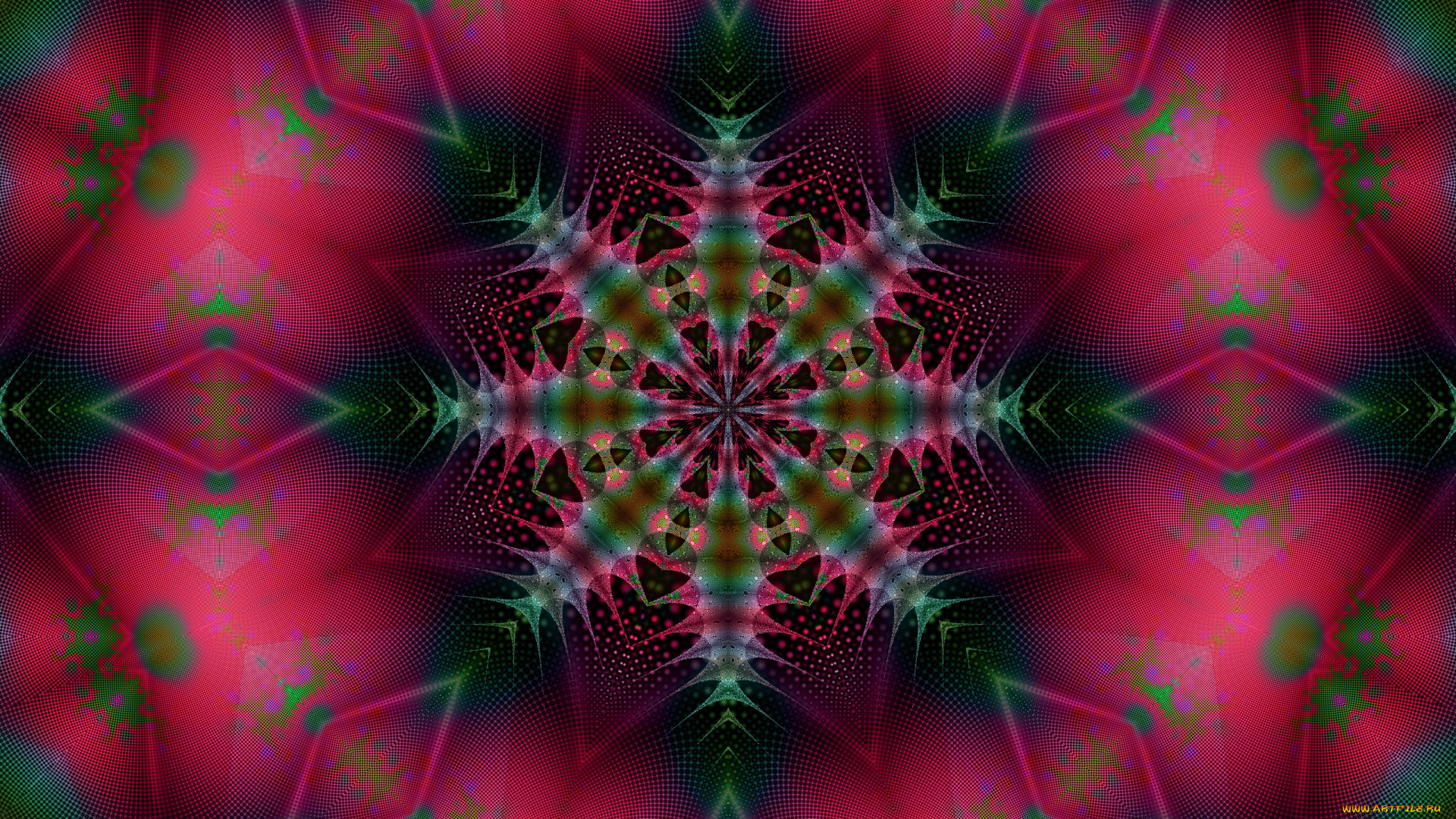 3д, графика, фракталы, , fractal, узор, фон, цвета