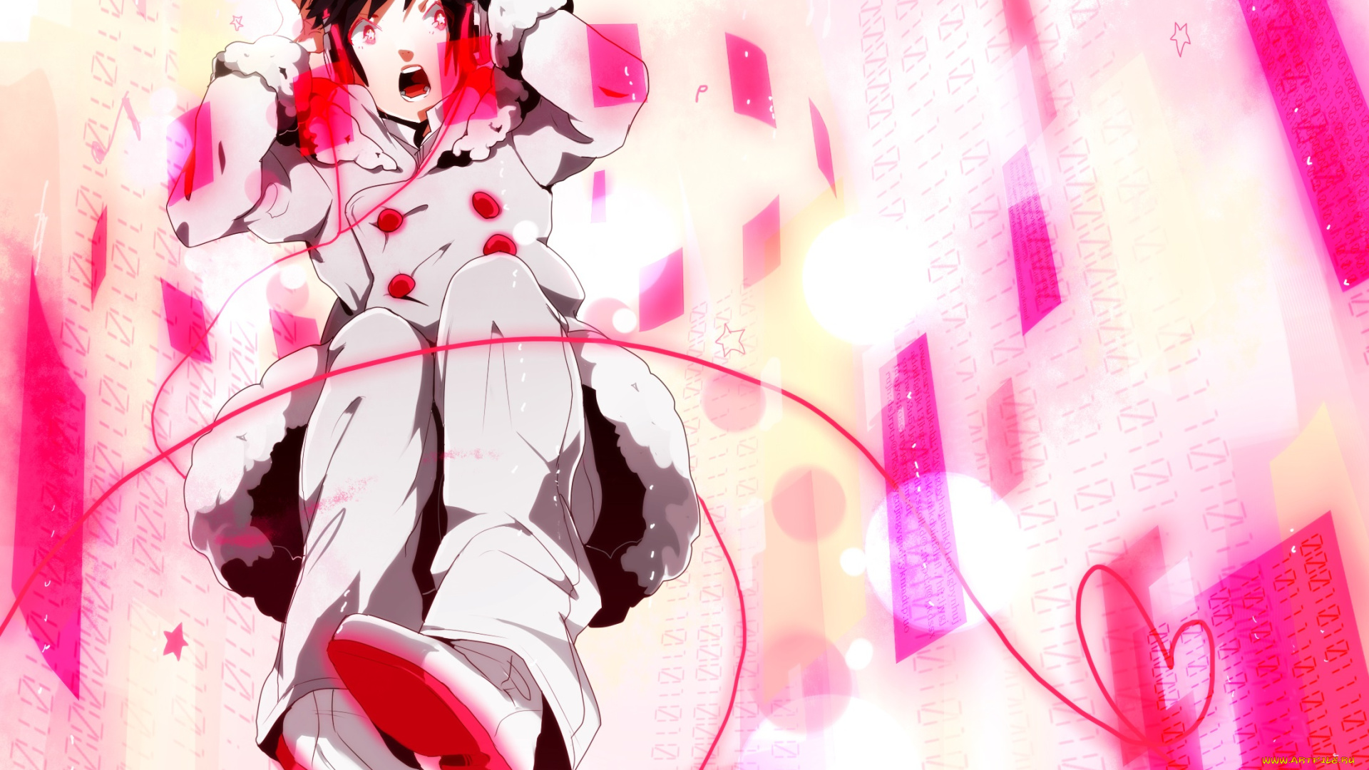 аниме, durarara, арт, изая, орихара