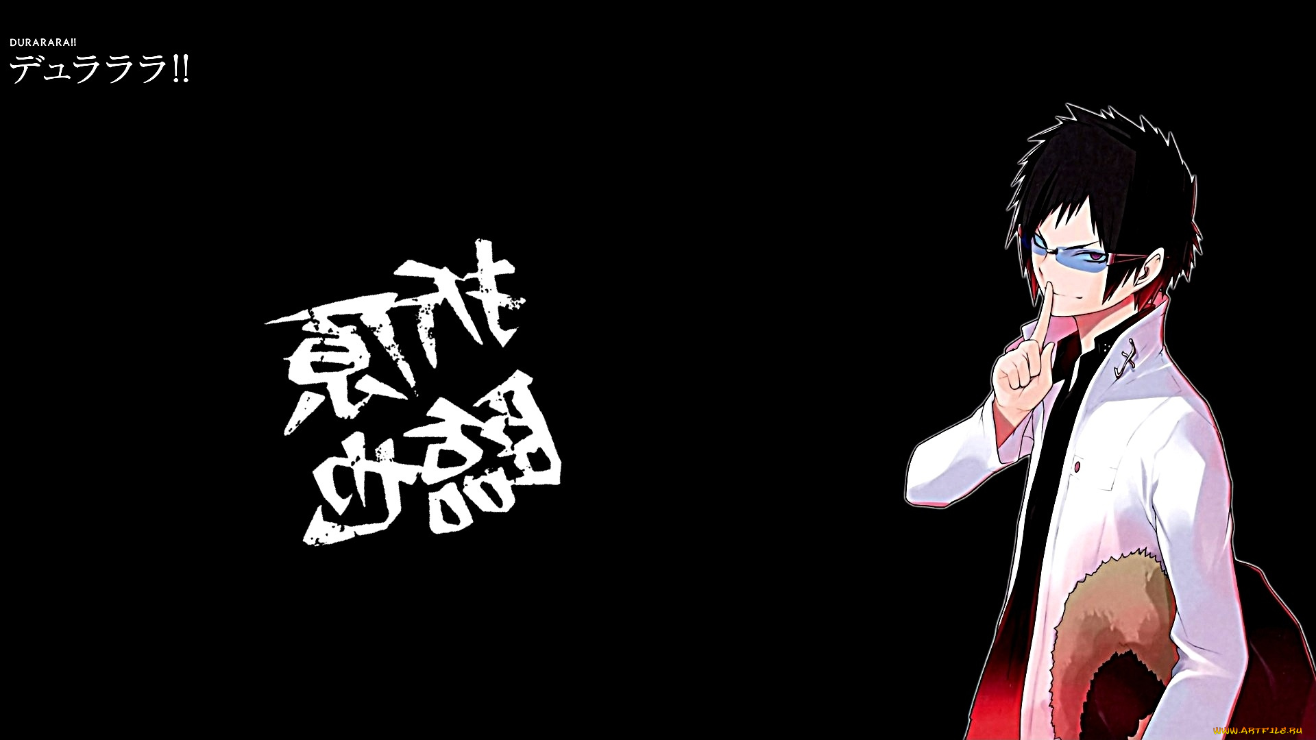 аниме, durarara, изая, орихара