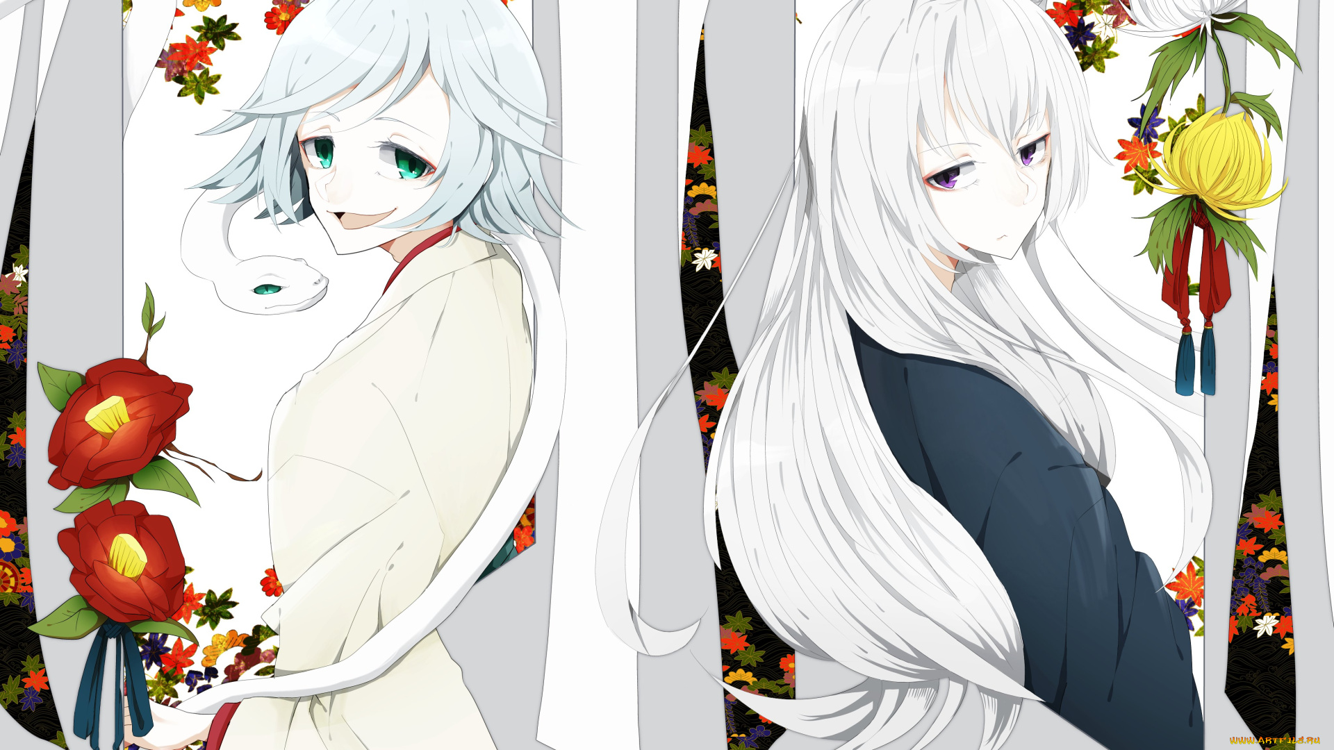 аниме, kamisama, hajimemashita, ёкай, томое, парни, арт