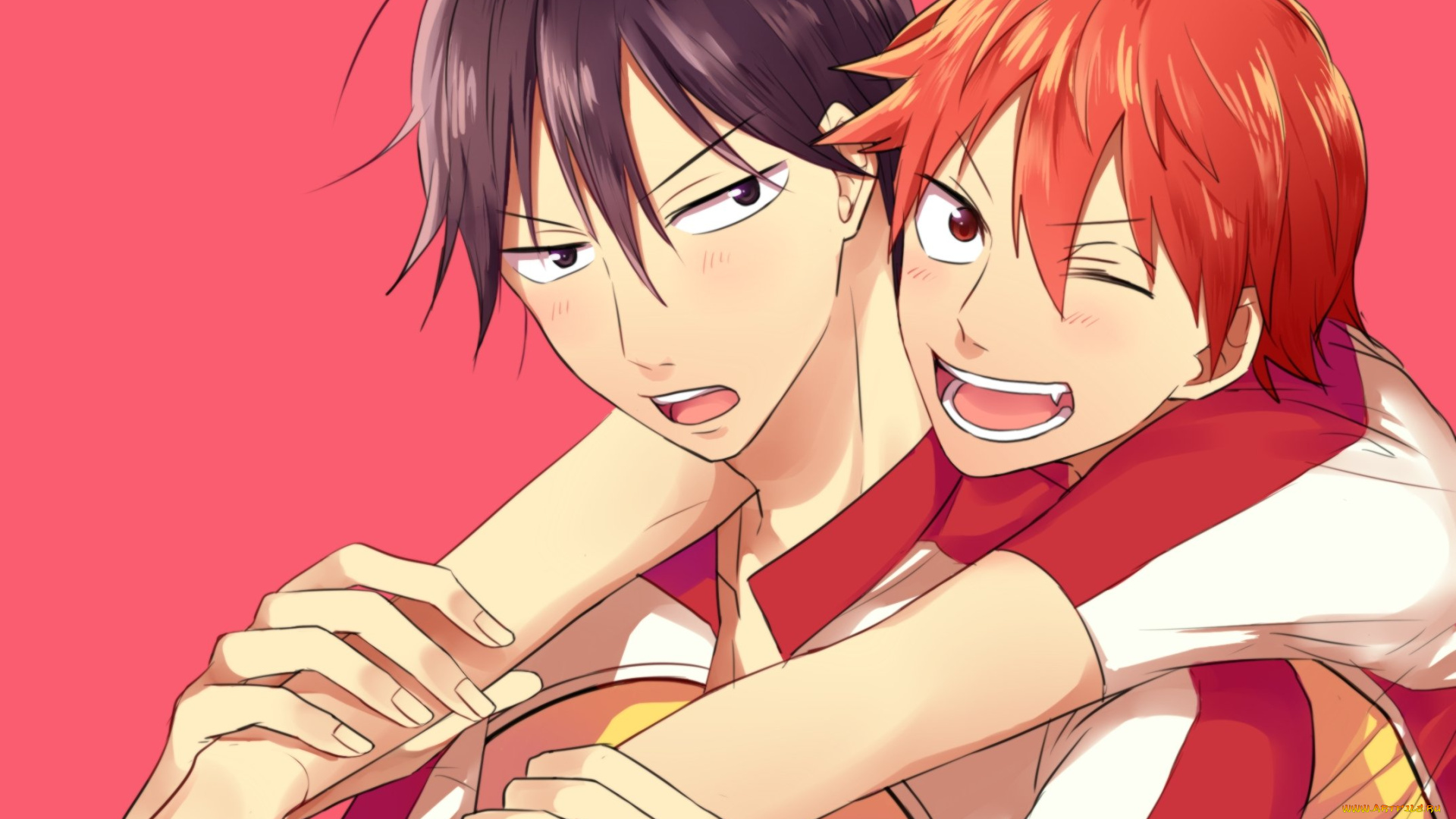 аниме, yowamushi, pedal, группа, парни, фон