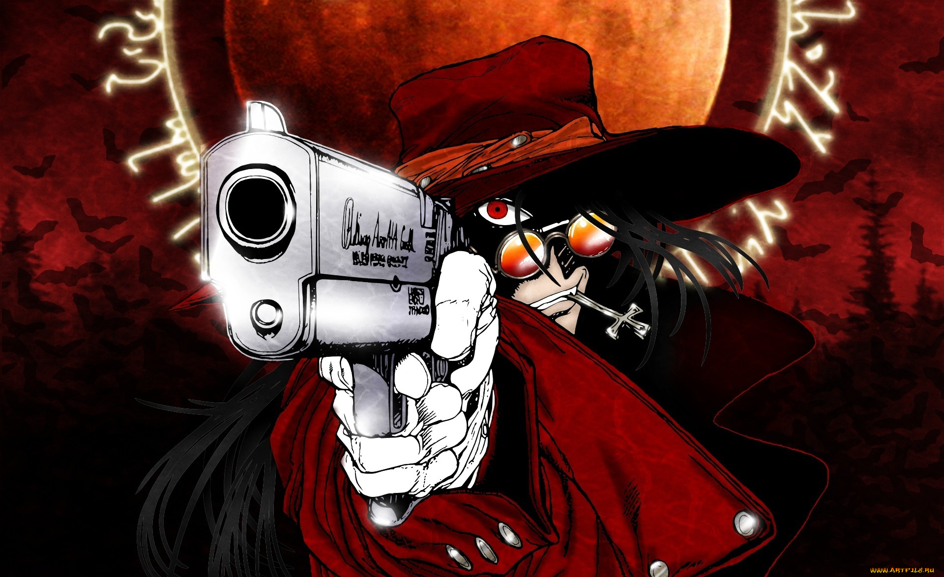 аниме, hellsing, хелсинг