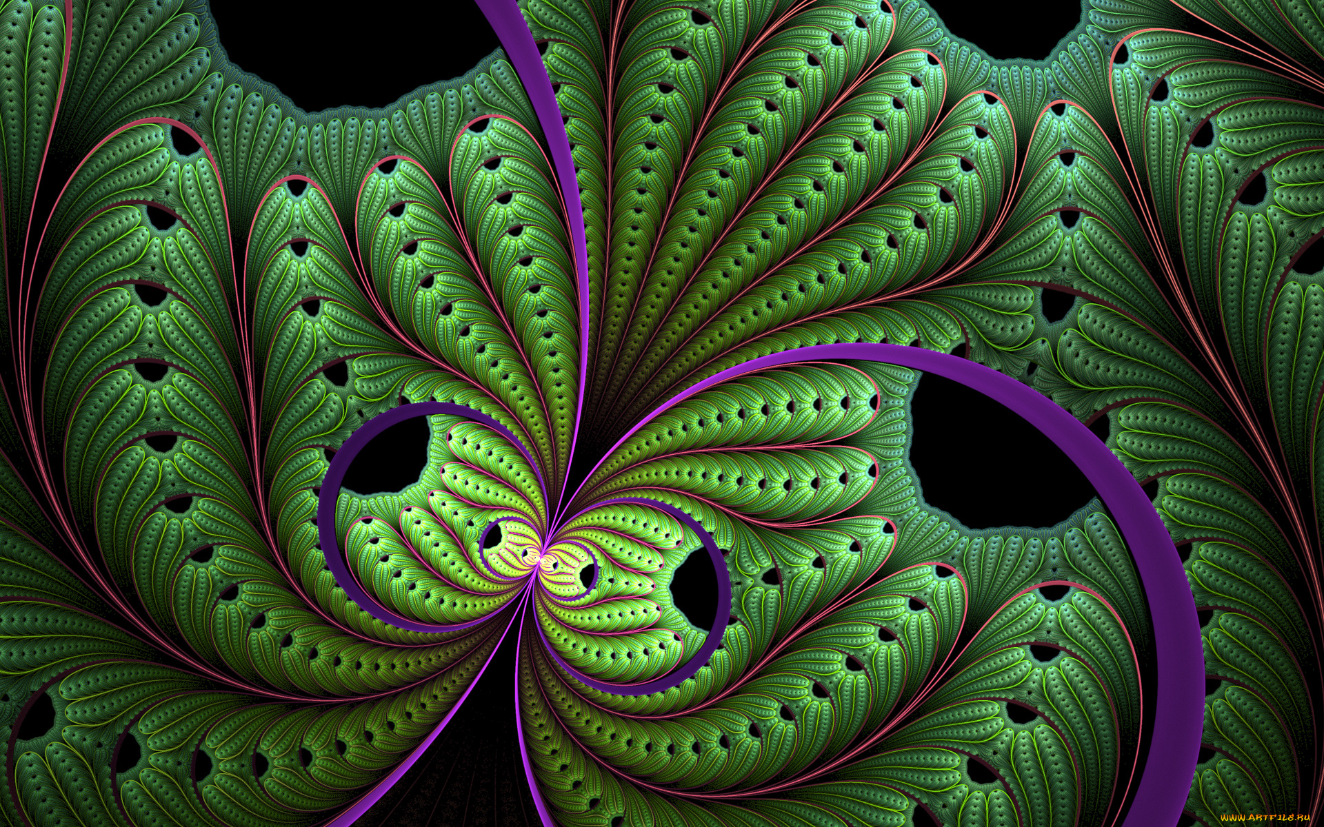 3д, графика, фракталы, , fractal, цвета, фон, узор