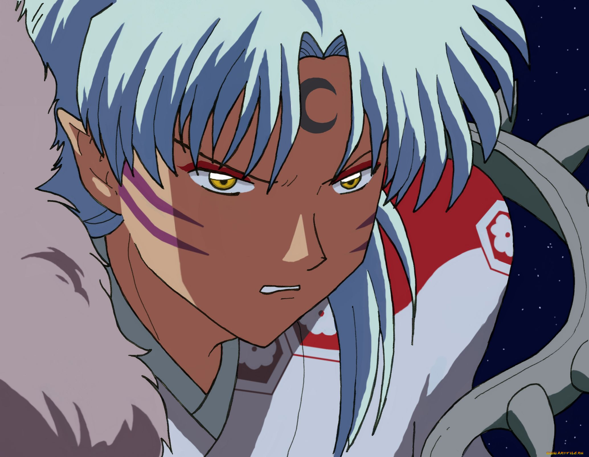 аниме, inuyasha, арт, сешимару