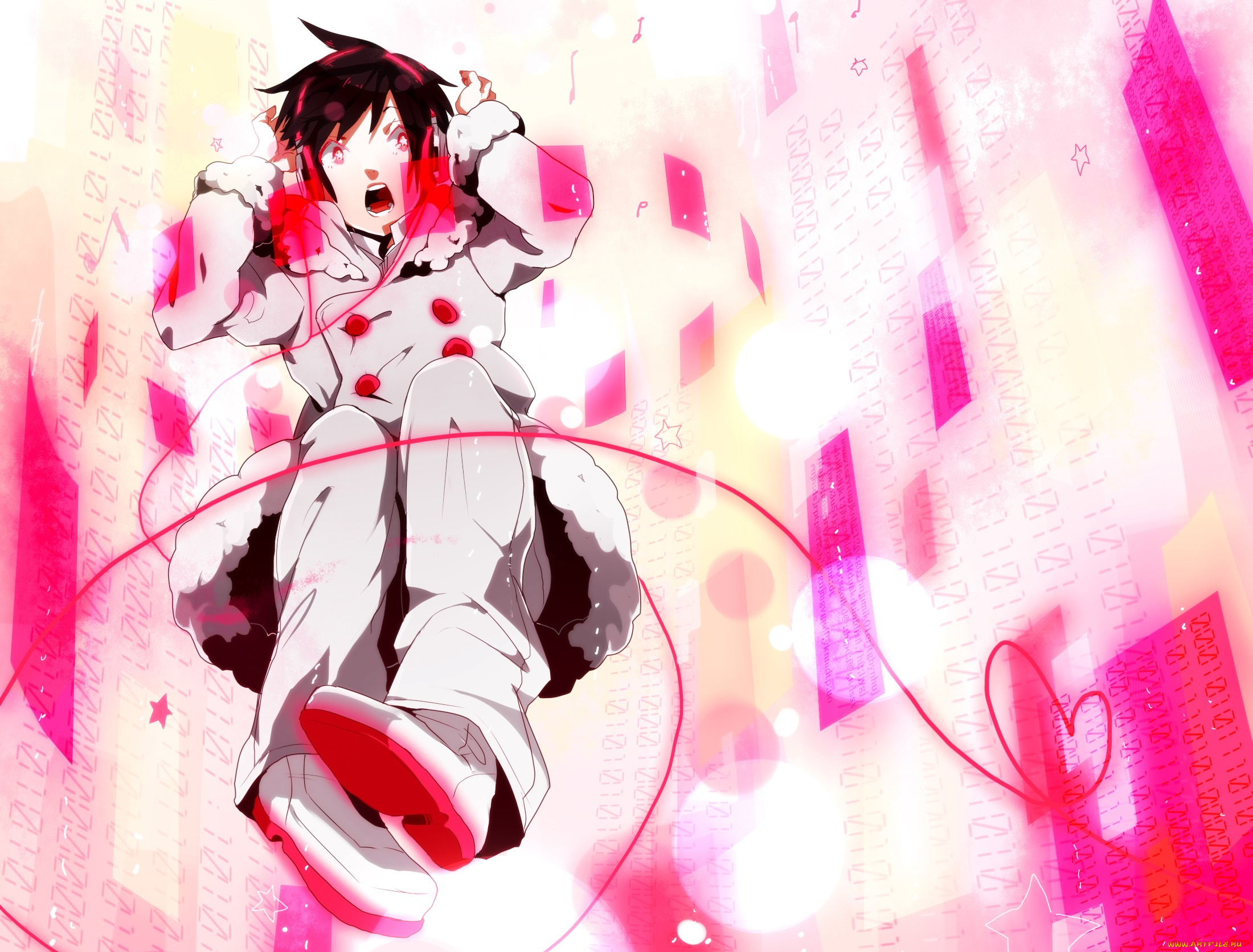 аниме, durarara, арт, изая, орихара