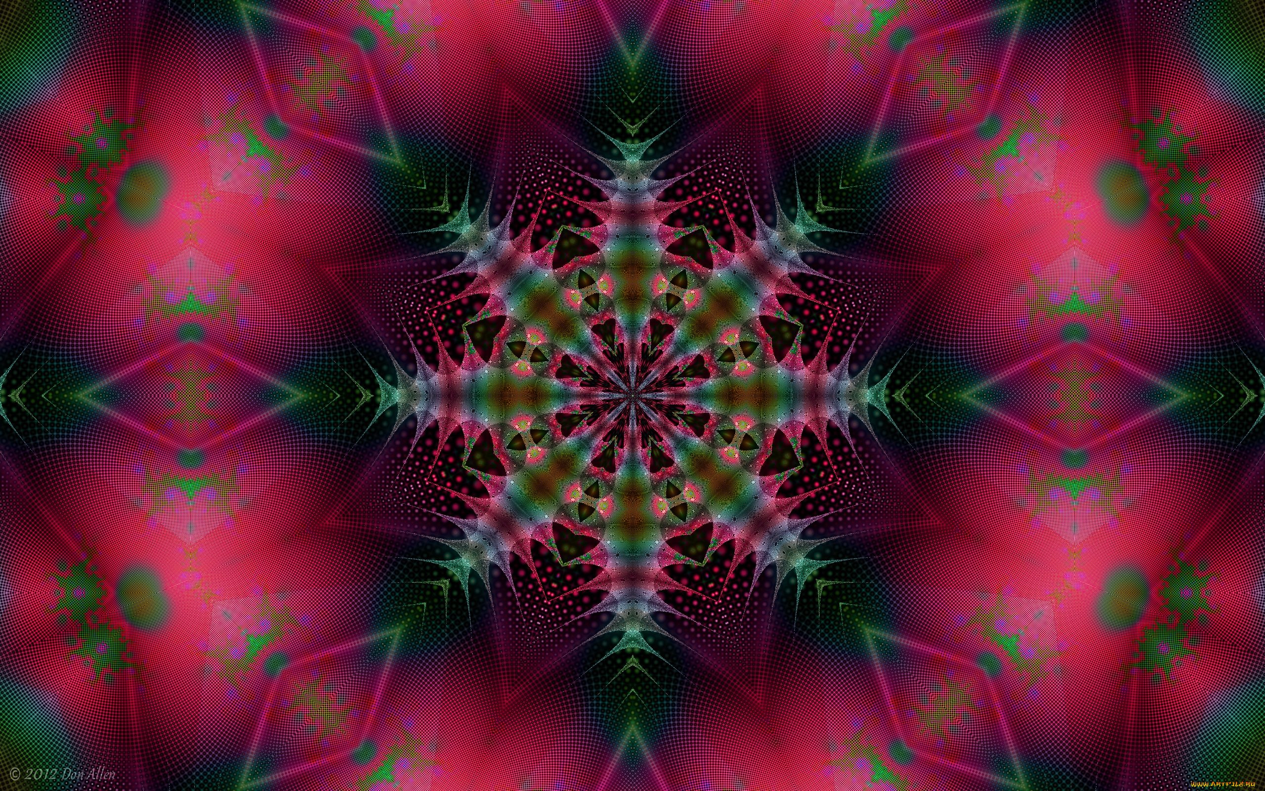 3д, графика, фракталы, , fractal, узор, фон, цвета