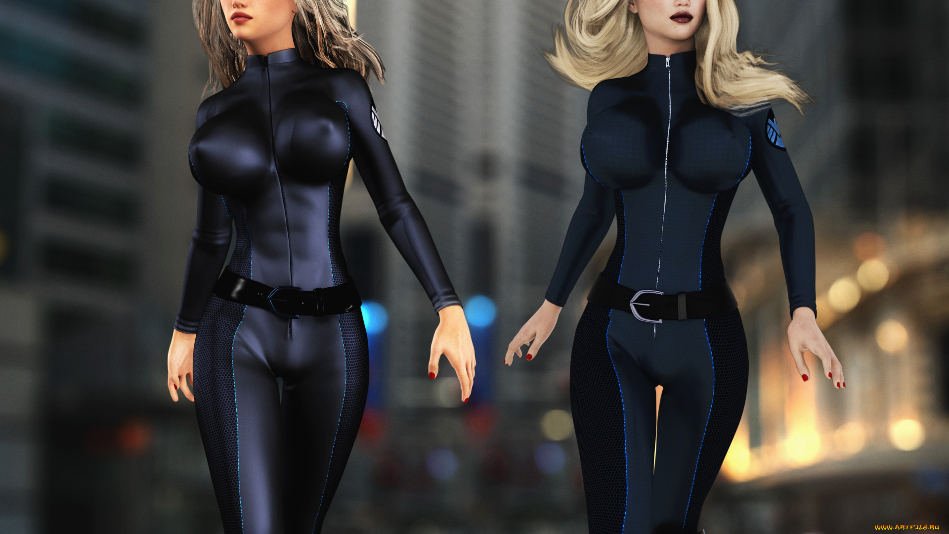 3д, графика, люди, , people, девушка, взгляд, фон