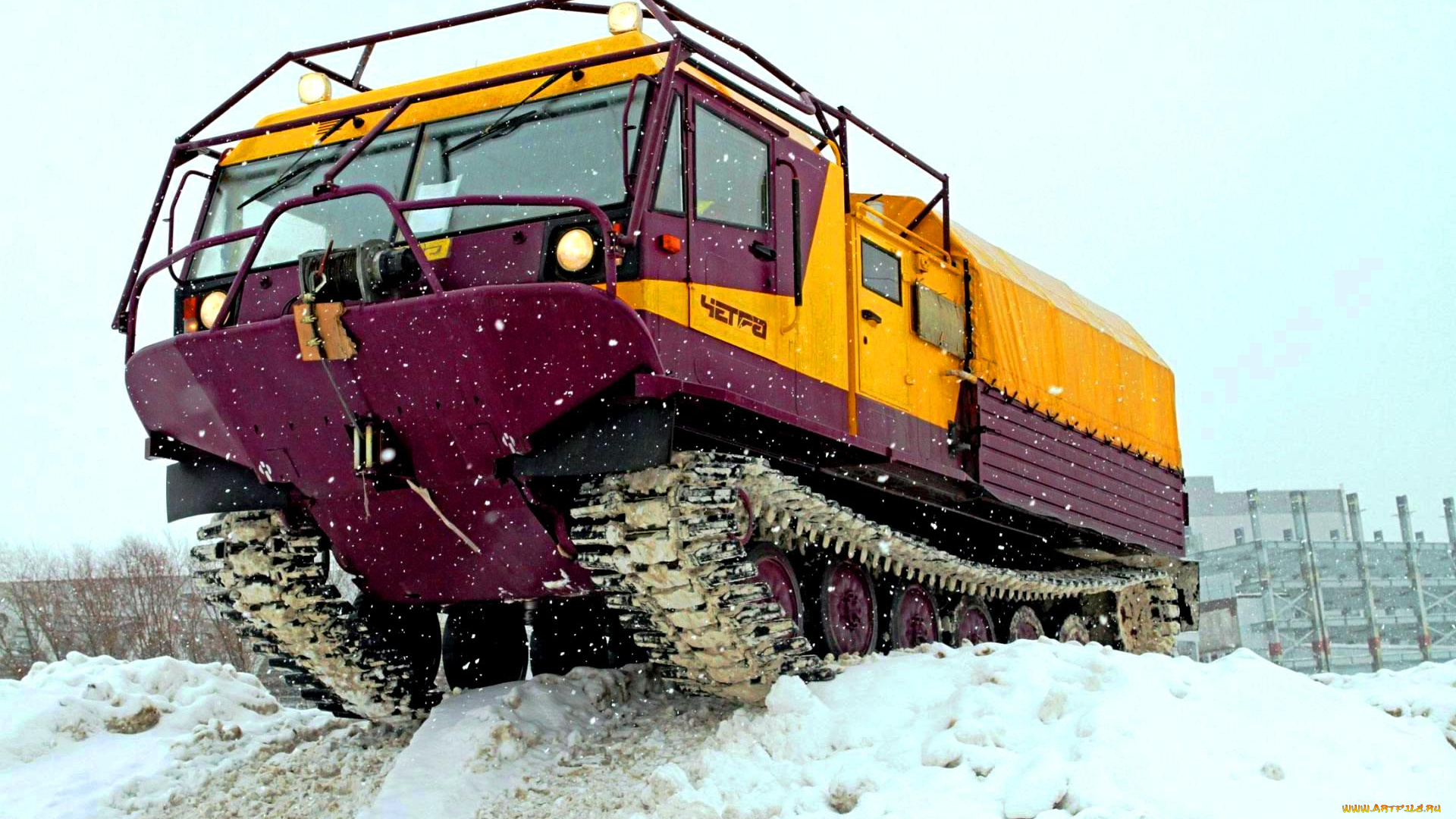 Четра, тм, 140, техника, другое, тм140, четра, вездеход, плавающий, гусеничный