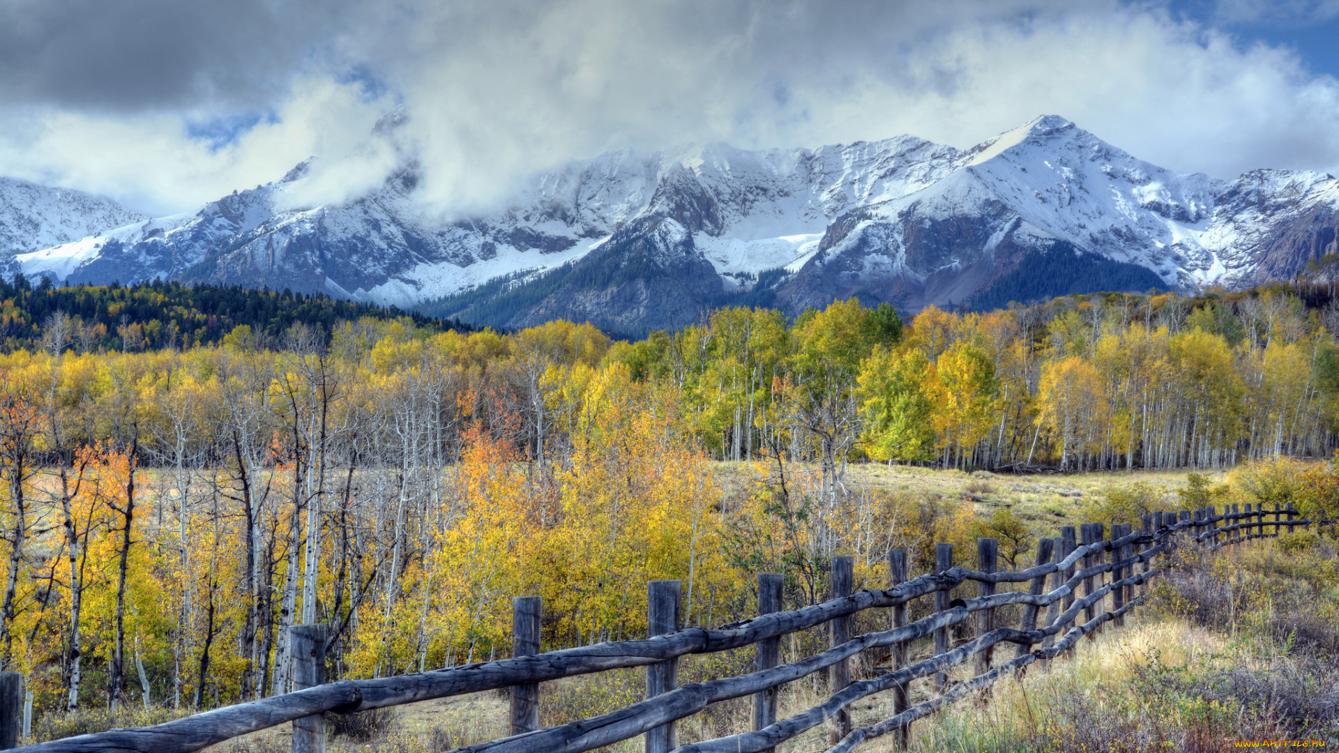 природа, горы, простор