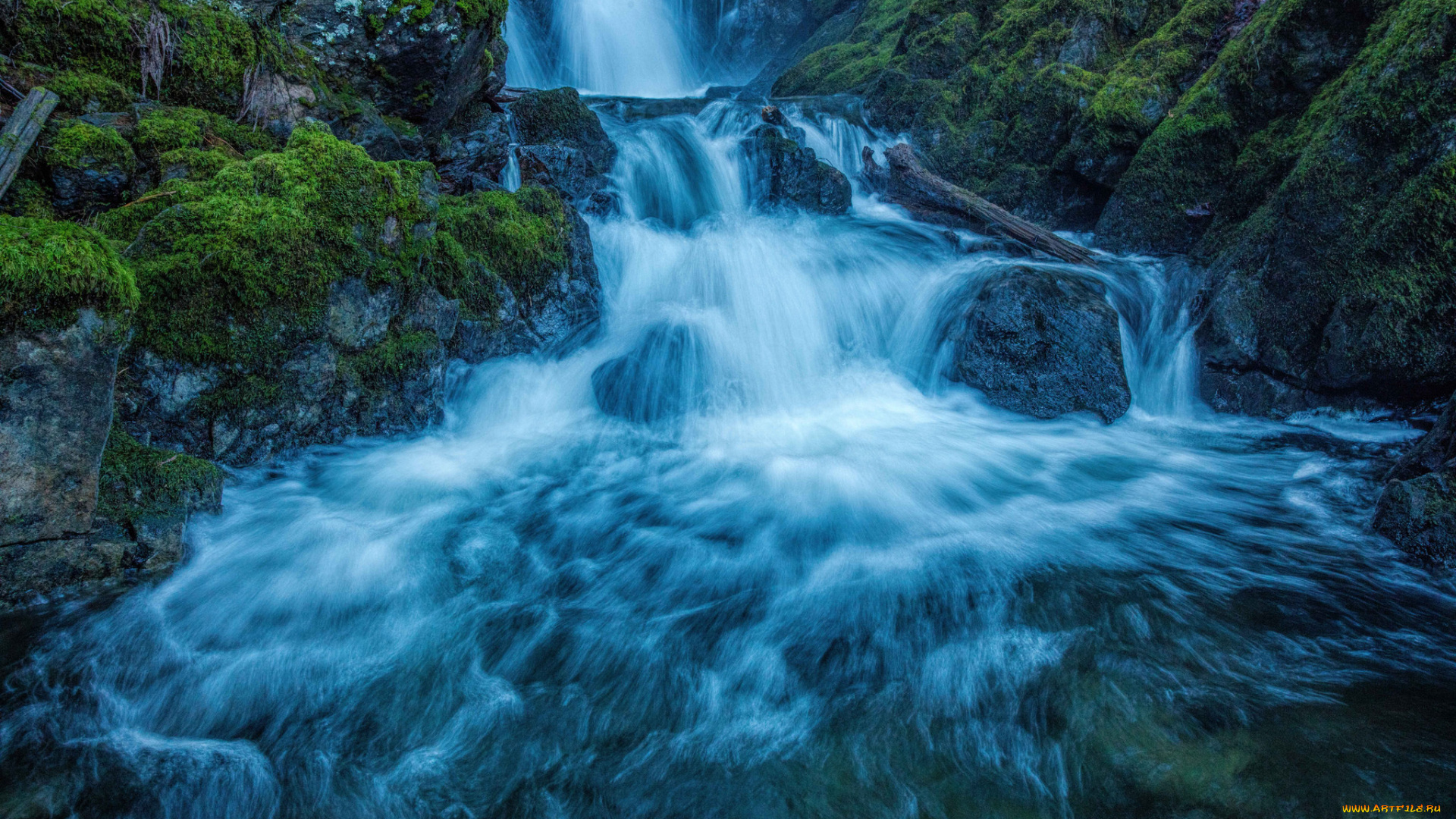 природа, водопады, простор
