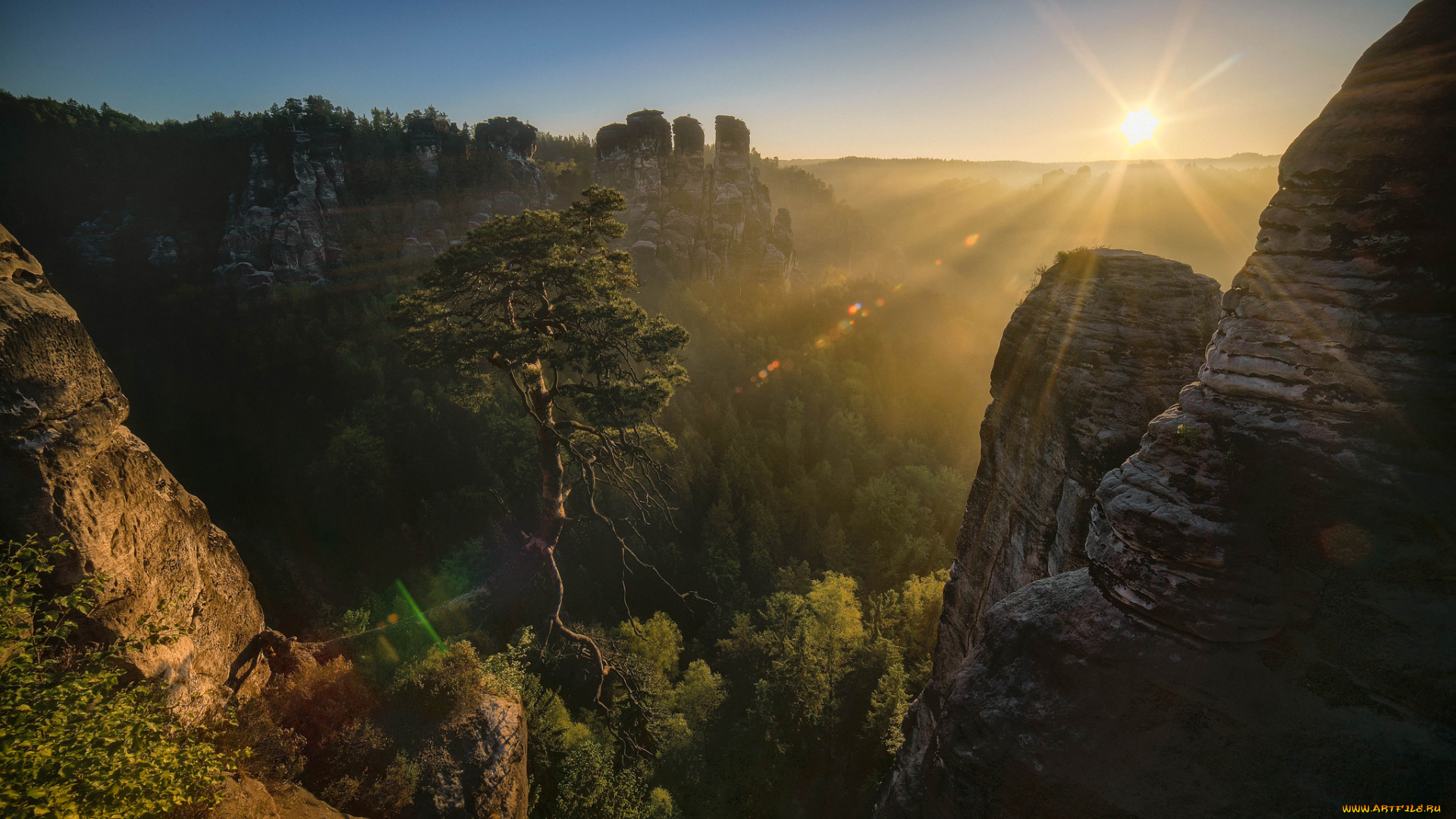 природа, восходы, закаты, простор