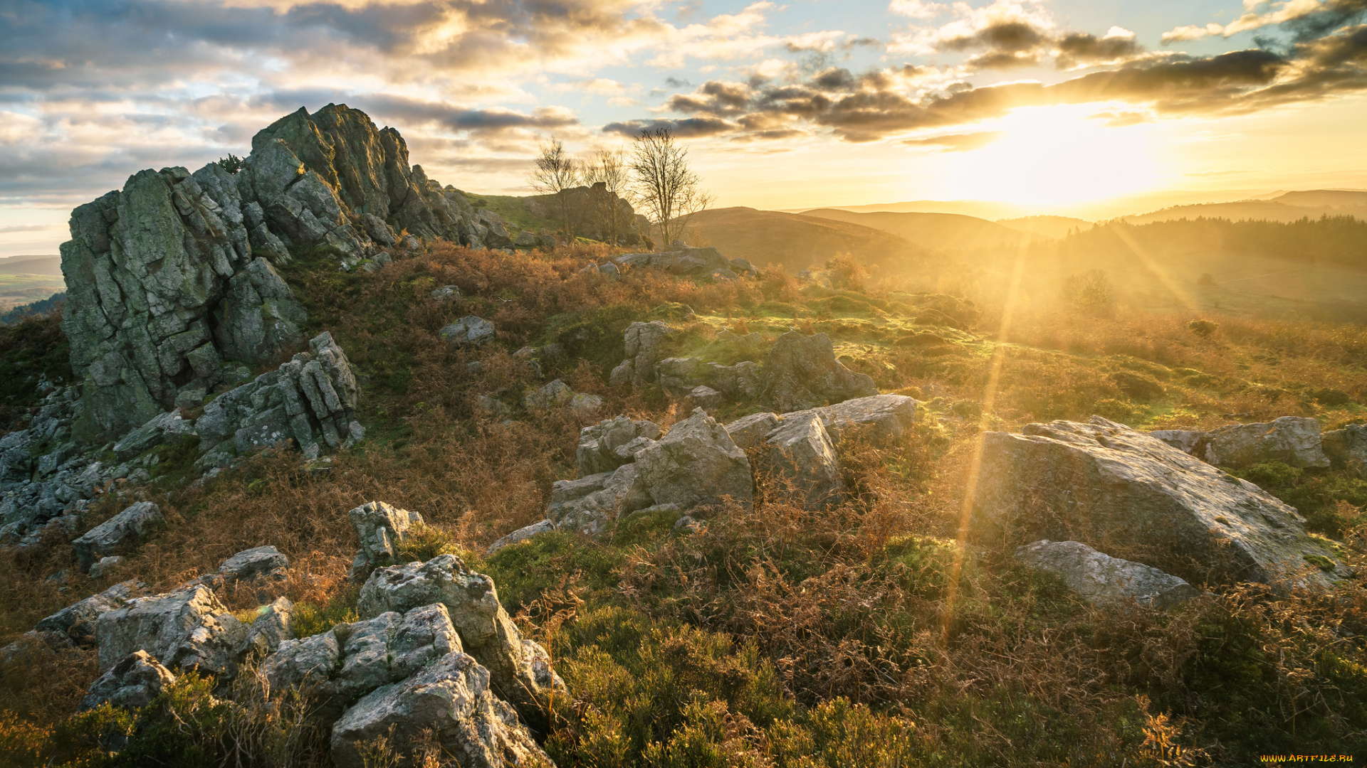 природа, восходы, закаты, простор