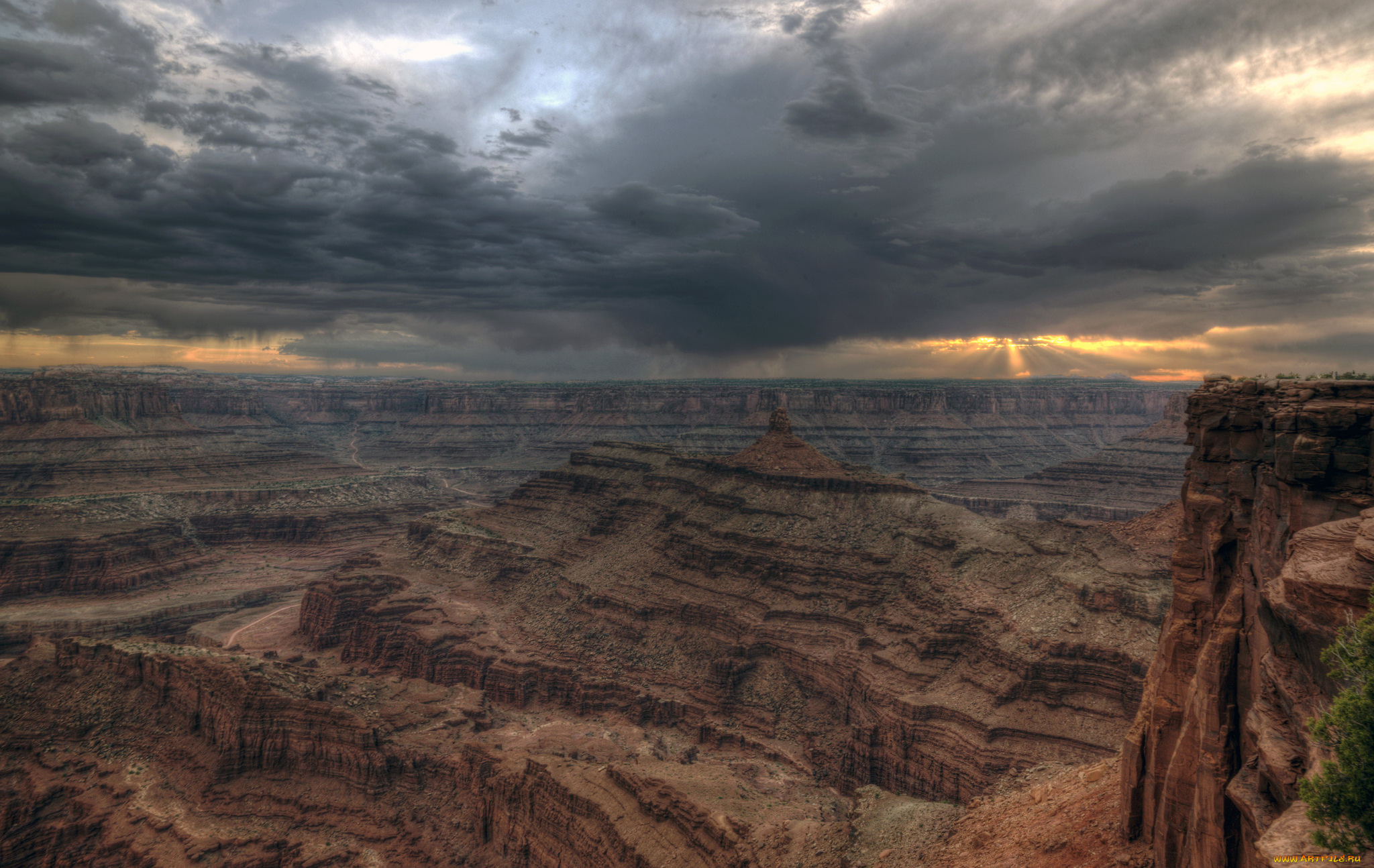 природа, горы, простор