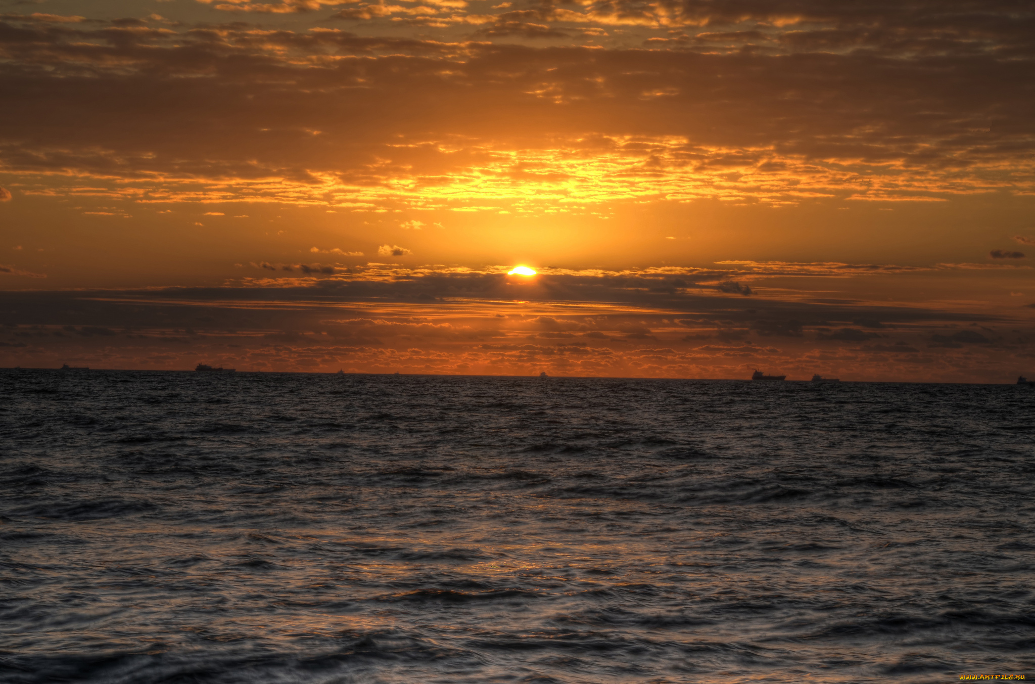 природа, моря, океаны, простор