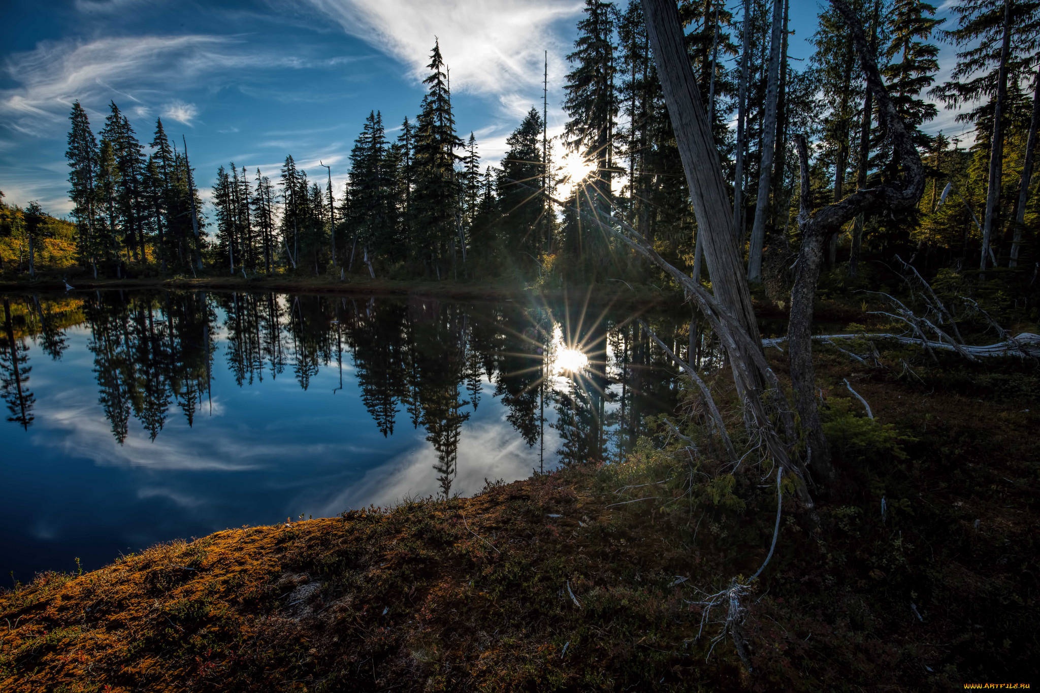 природа, реки, озера, простор