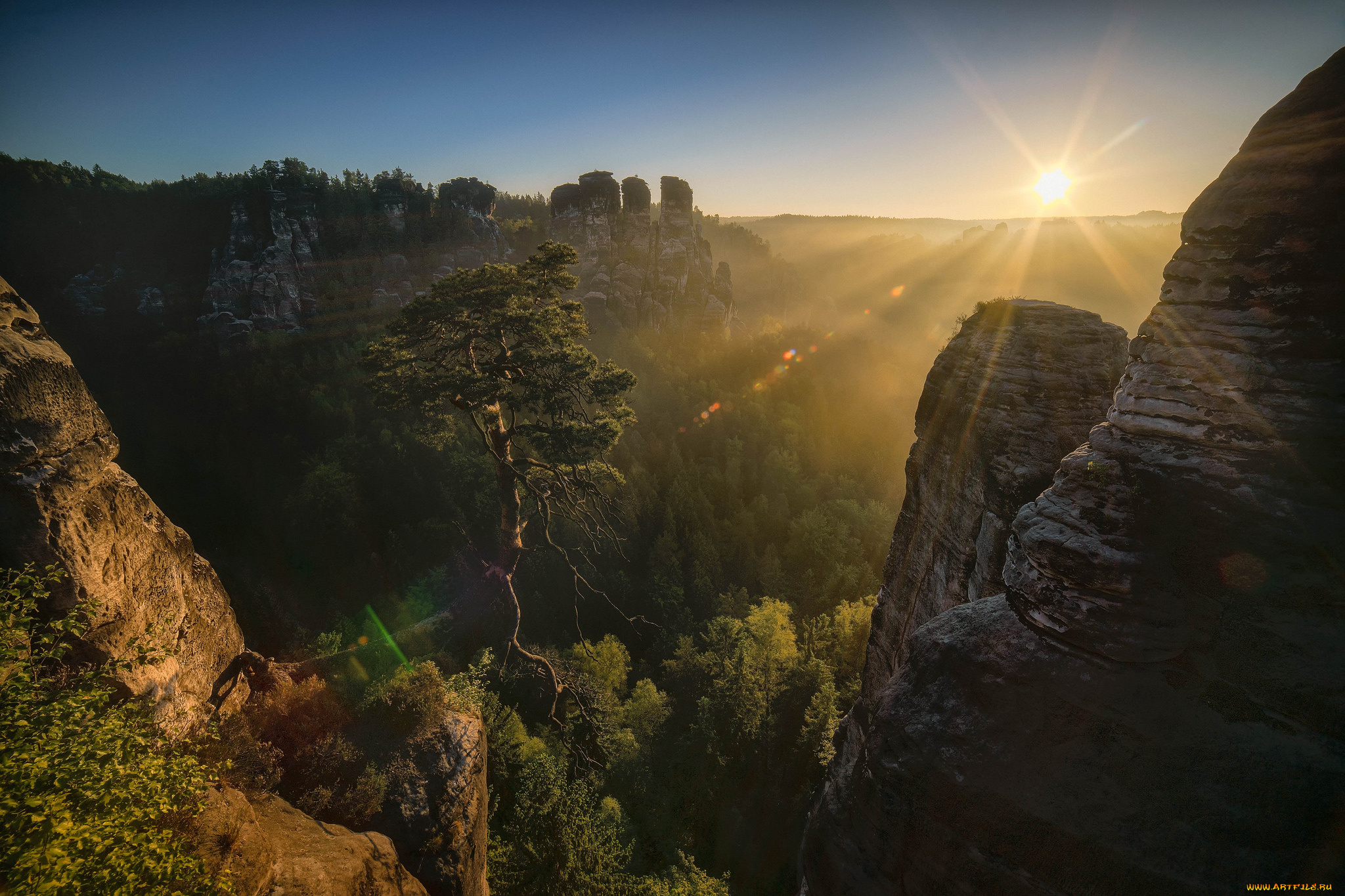 природа, восходы, закаты, простор
