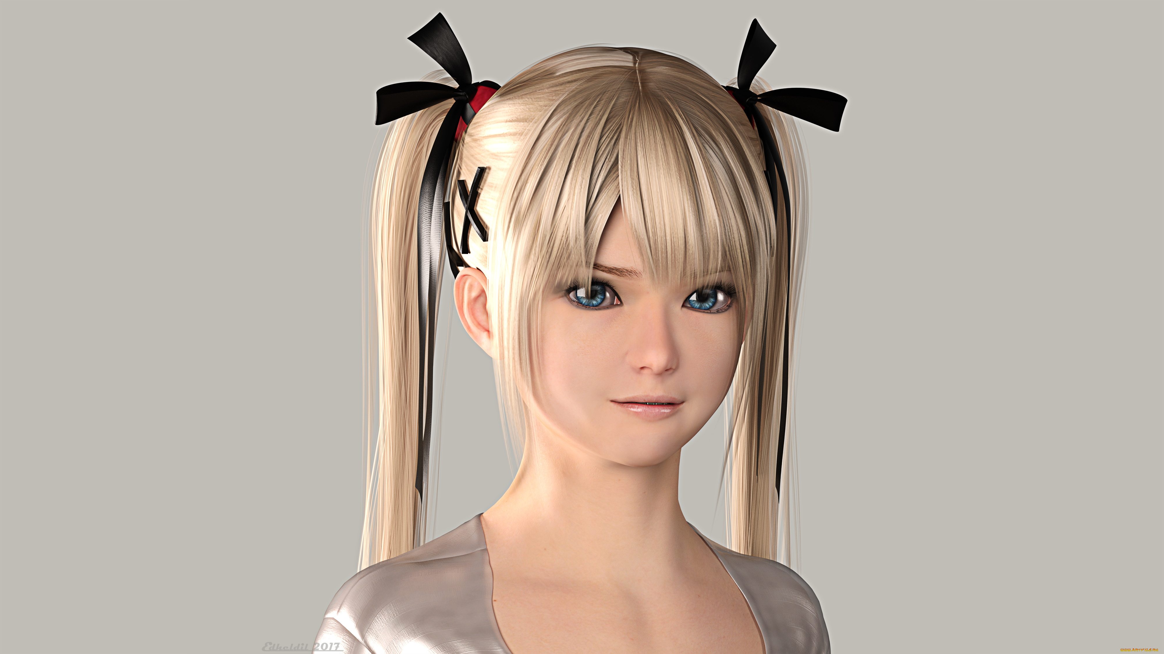 3д, графика, портрет, , portraits, фон, взгляд, девушка