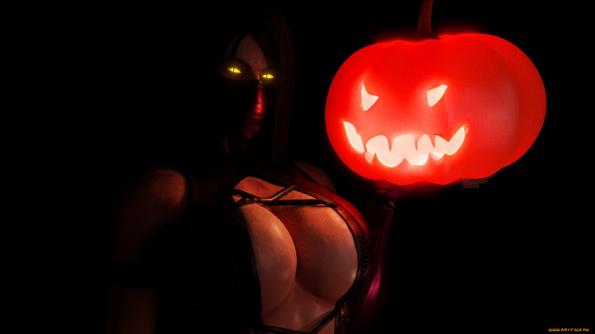 3д, графика, праздники, , holidays, фон, взгляд, девушка