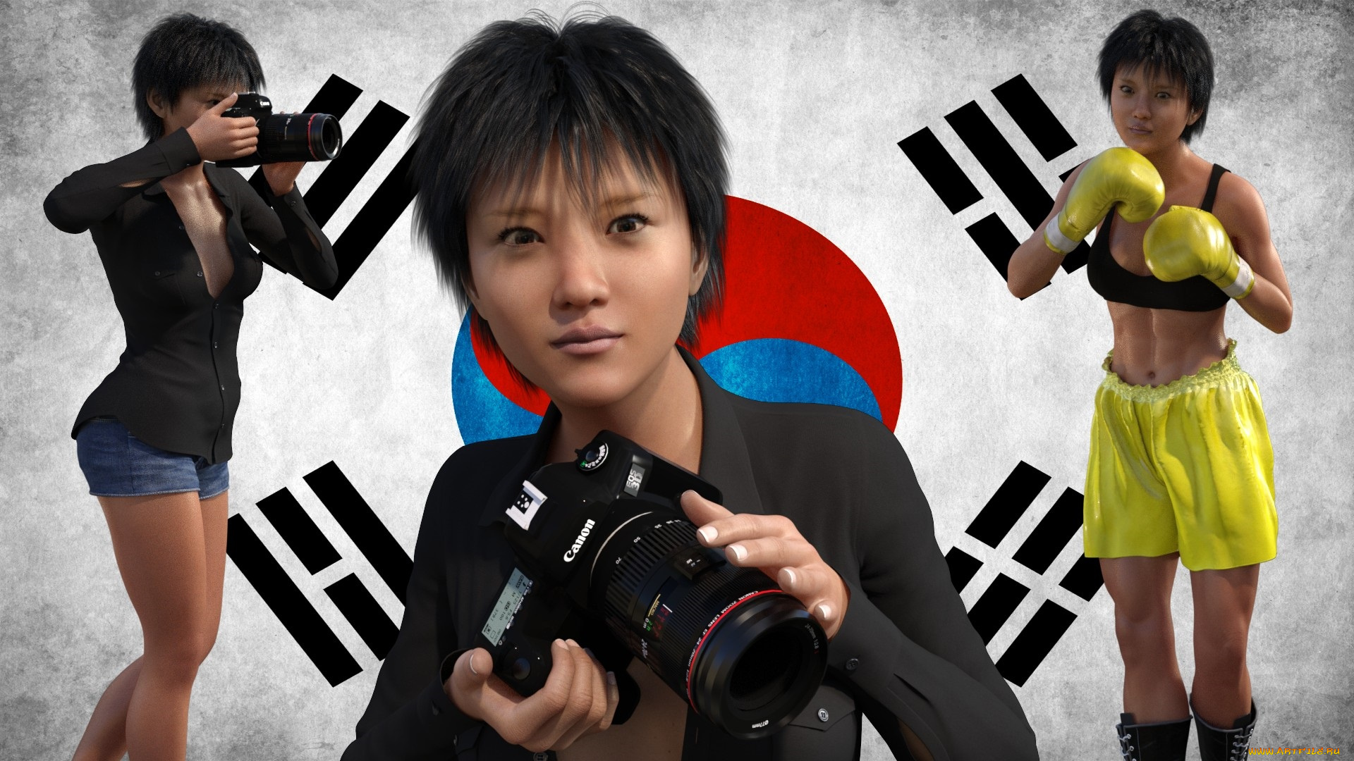 3д, графика, спорт, , sport, фон, взгляд, девушка