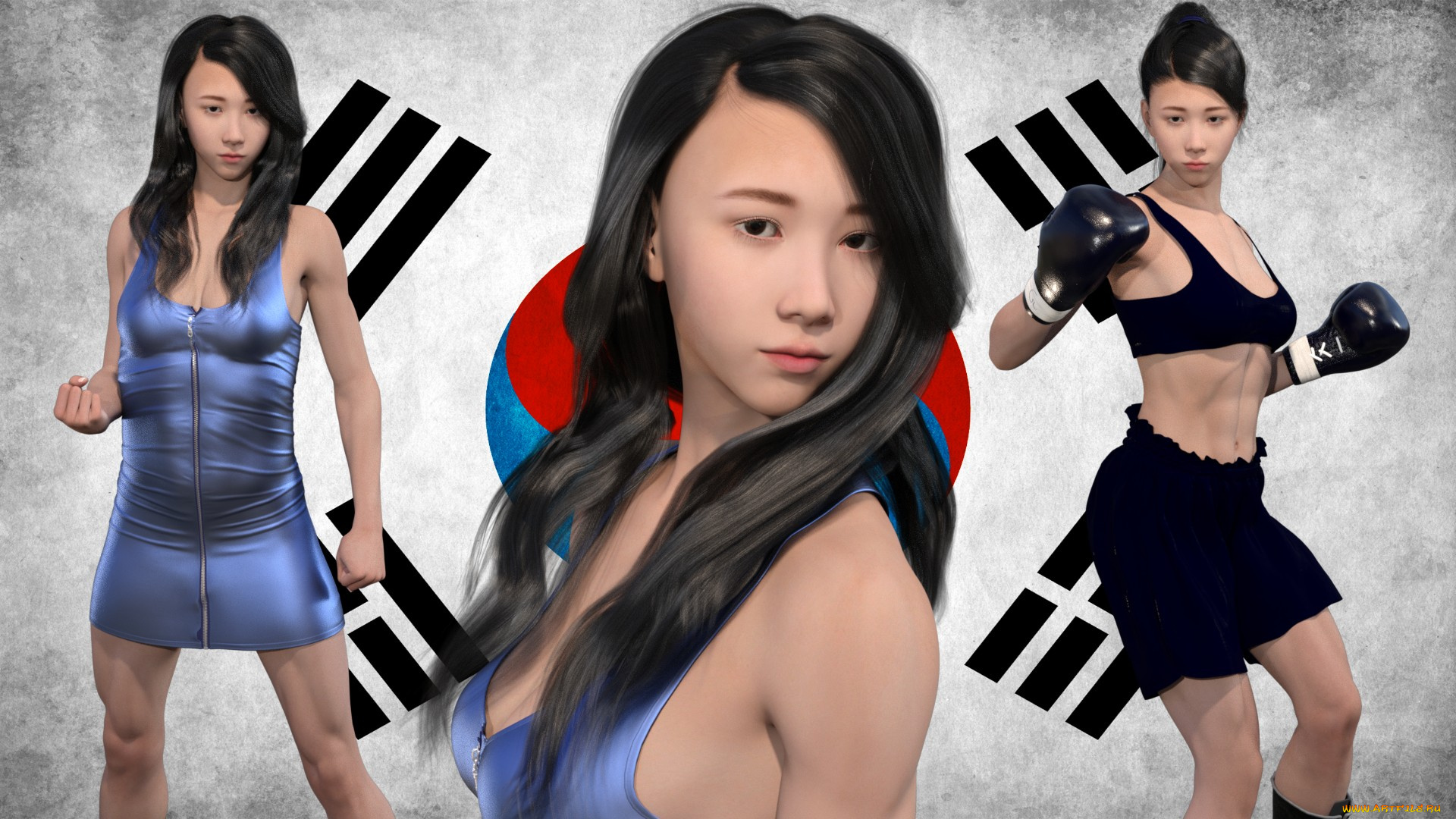 3д, графика, спорт, , sport, фон, взгляд, девушка