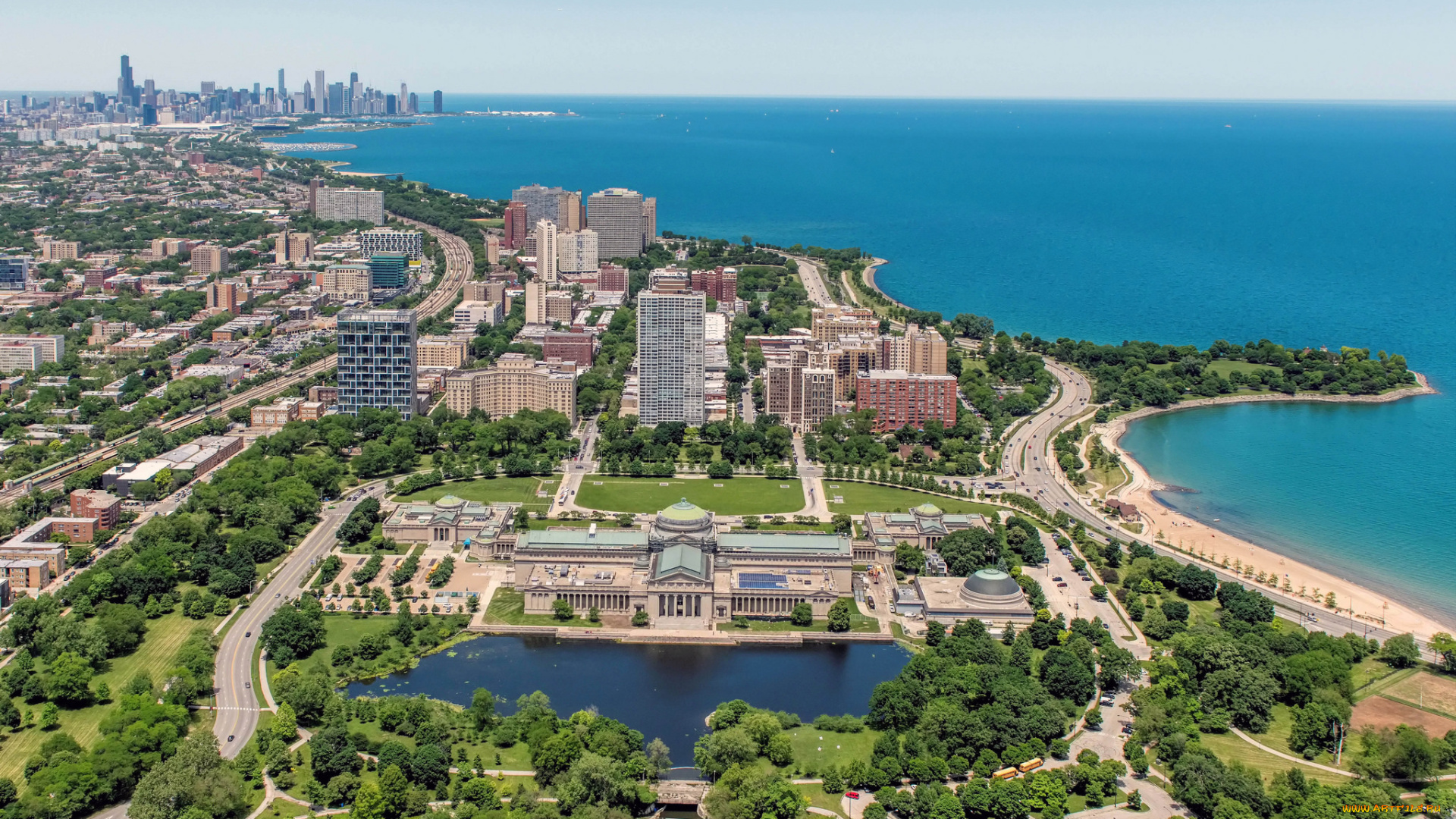 chicago, города, Чикаго, , сша, простор