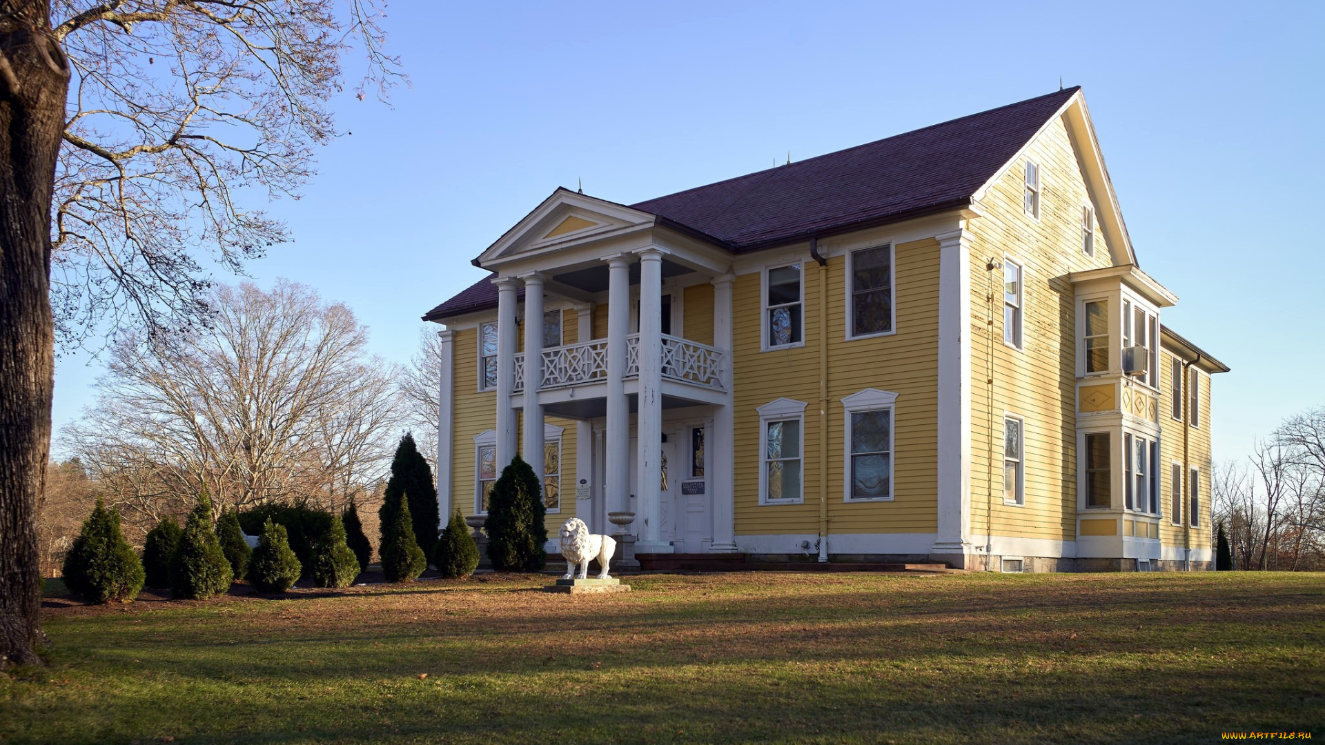 города, -, здания, , дома, особняк