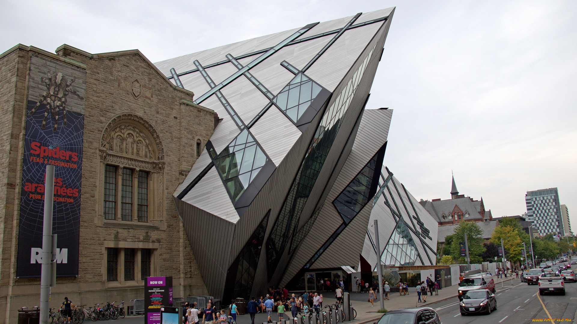 города, торонто, , канада, улица