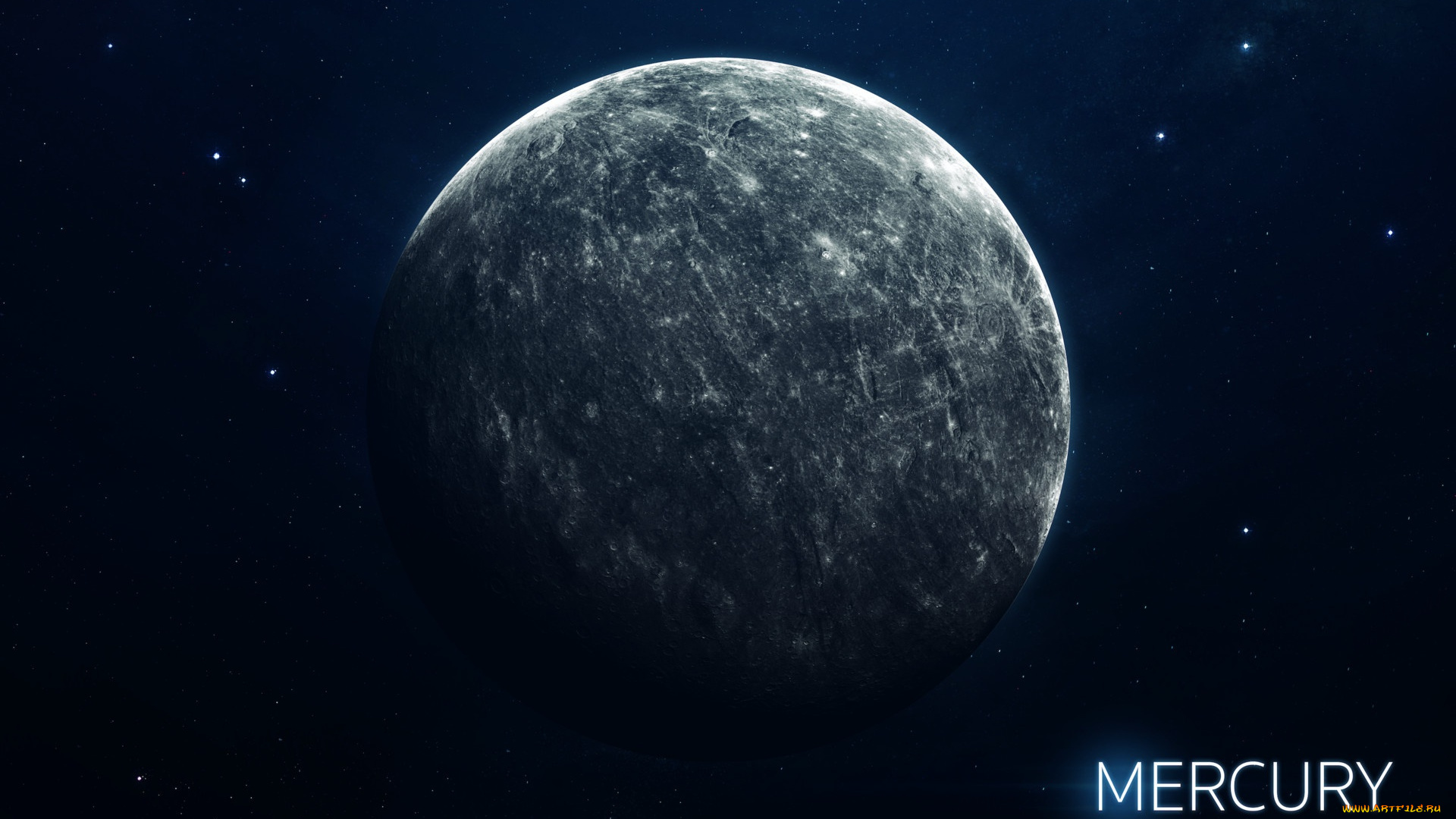 космос, меркурий, система, звезды, art, space, stars, арт, Ягоды, планета, solar, system, by, vadim, sadovski, солнечная, berries, mercury, planet