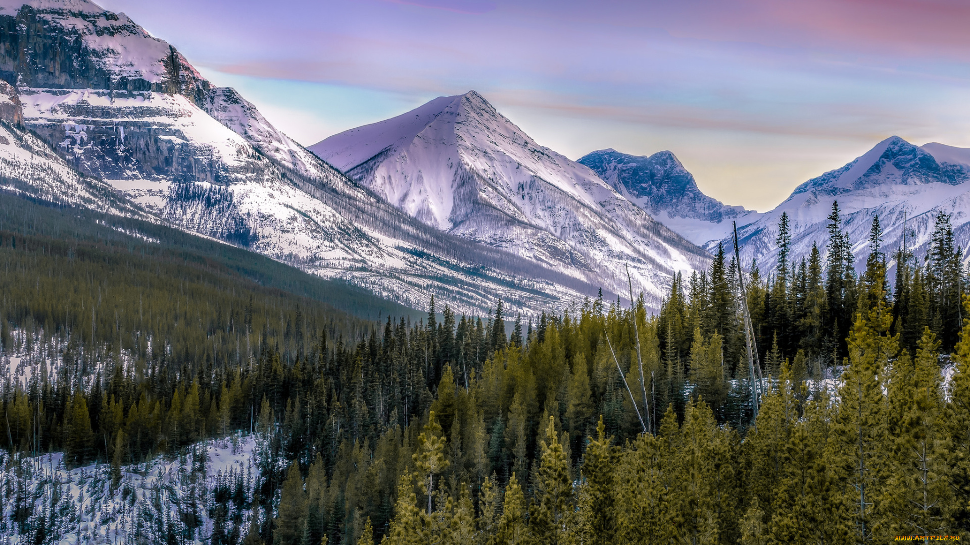 природа, горы, простор