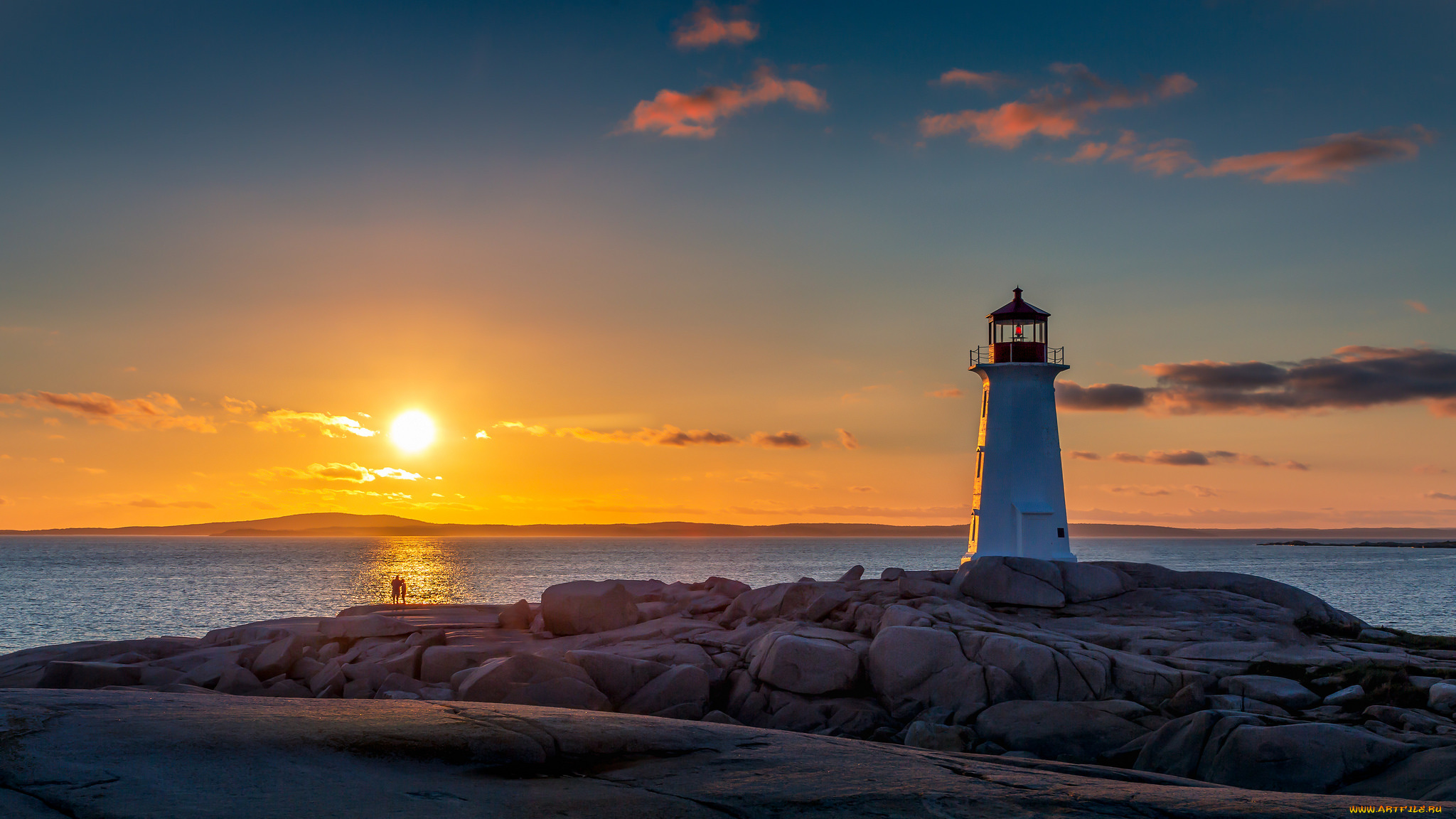 природа, маяки, простор