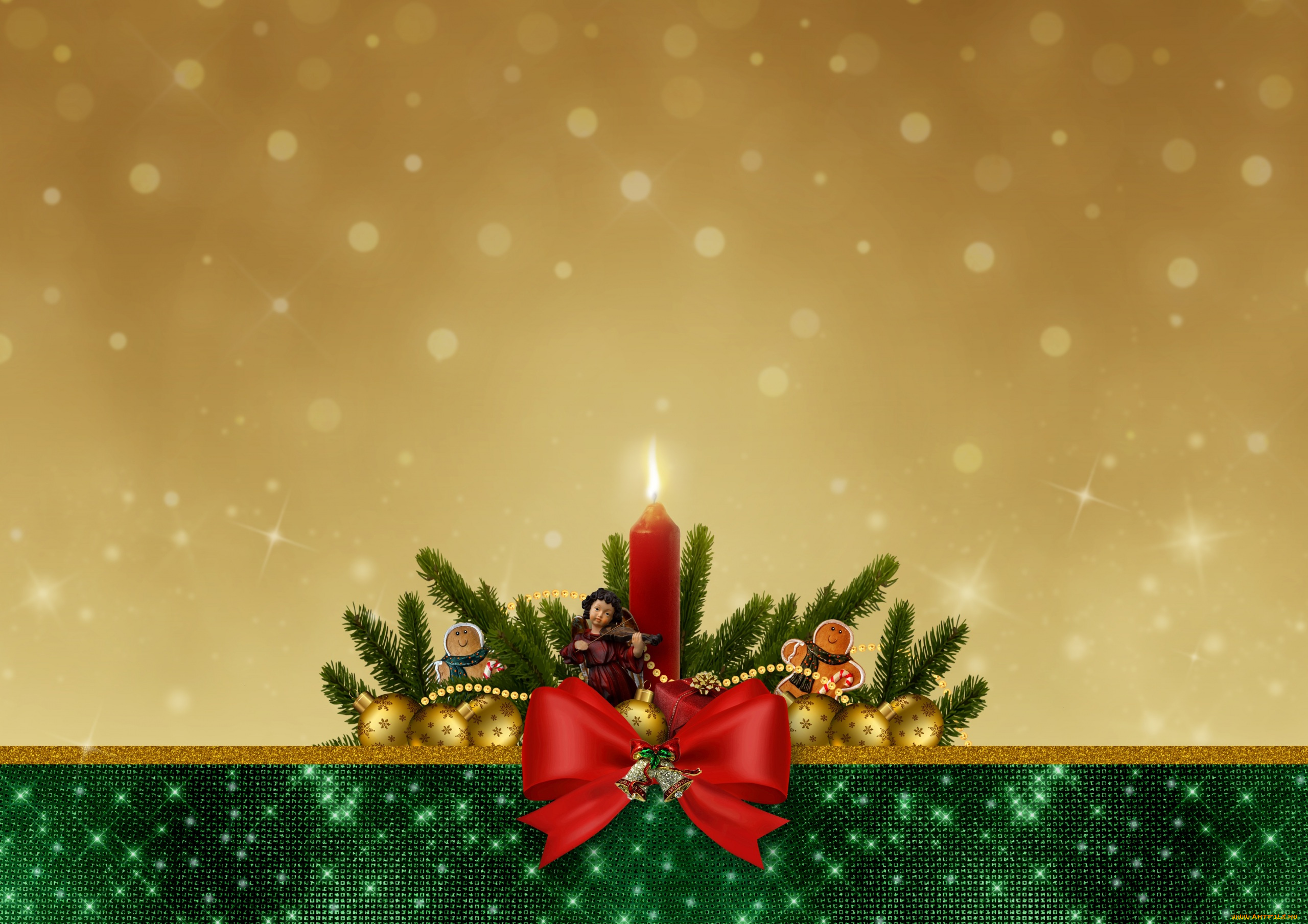 праздничные, -, разное, , новый, год, подарки, ветки