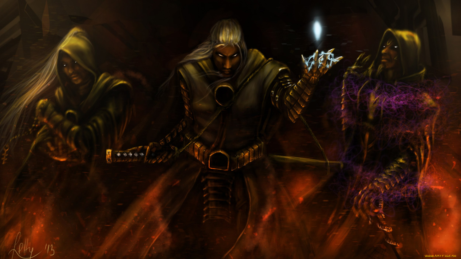 фэнтези, маги, , волшебники, воины