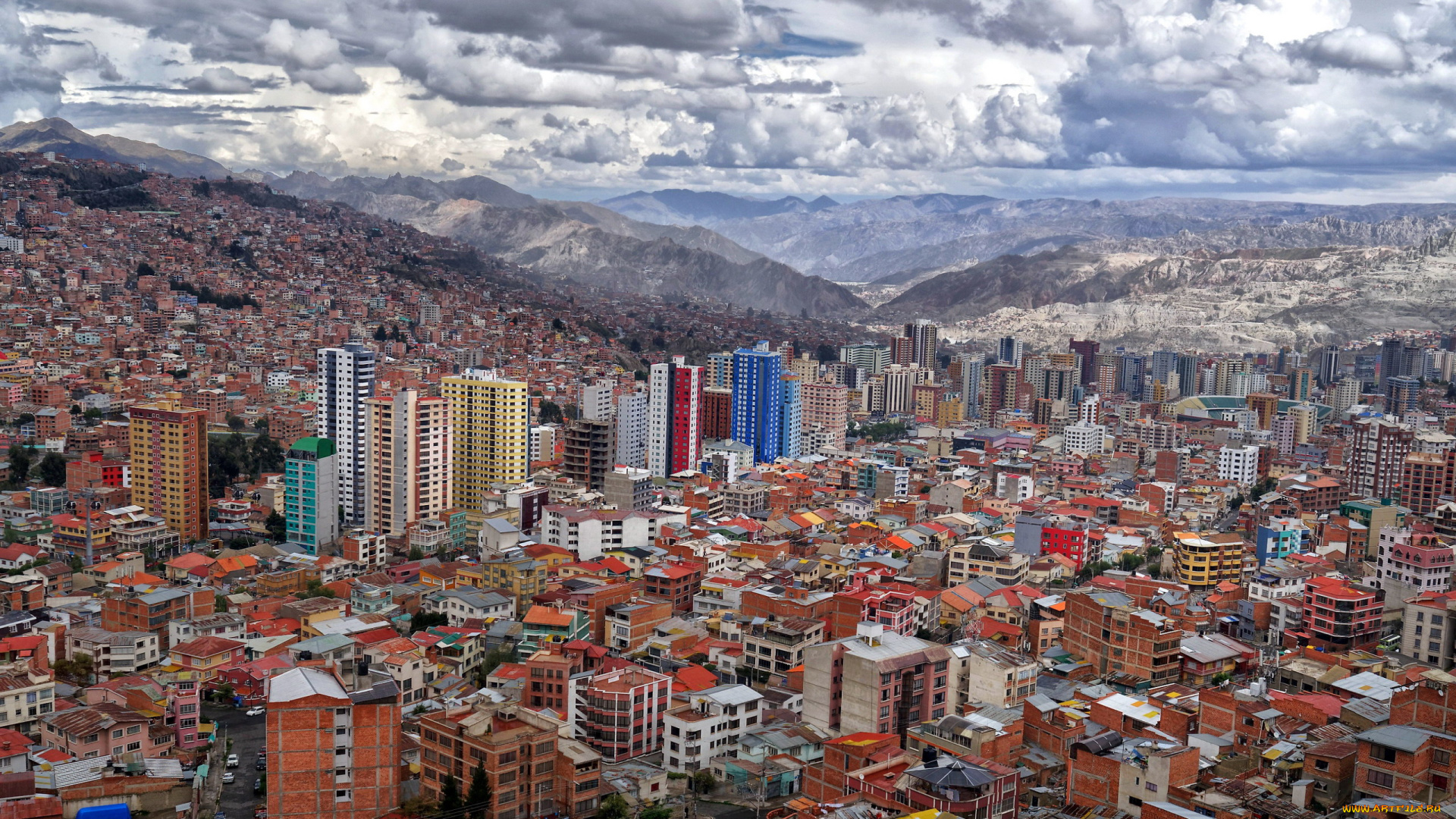 la, paz, bolivia, города, -, столицы, государств, la, paz