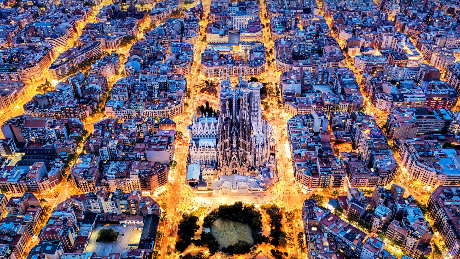 sagrada, familia, города, барселона, , испания, sagrada, familia