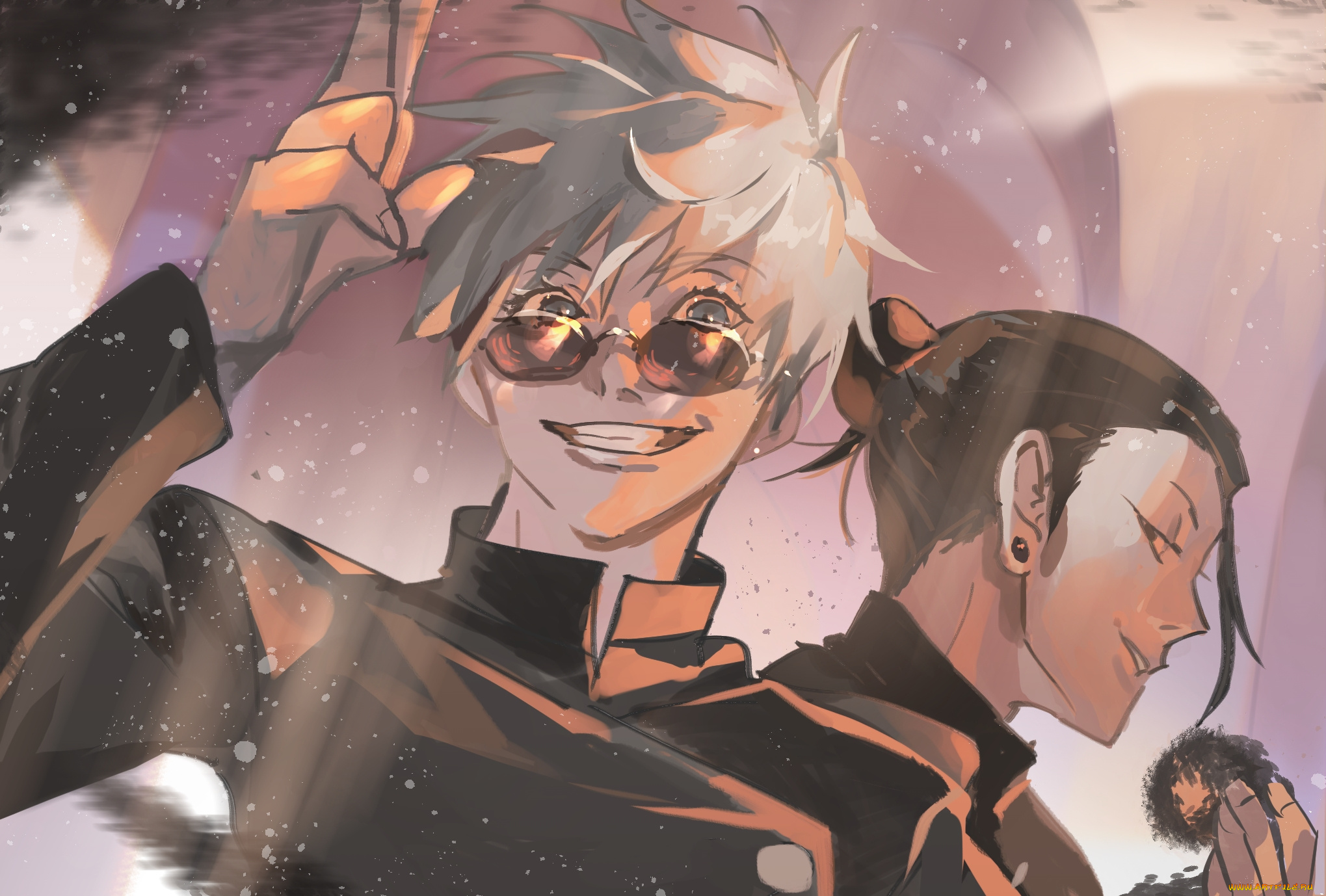 аниме, jujutsu, kaisen, магическая, битва