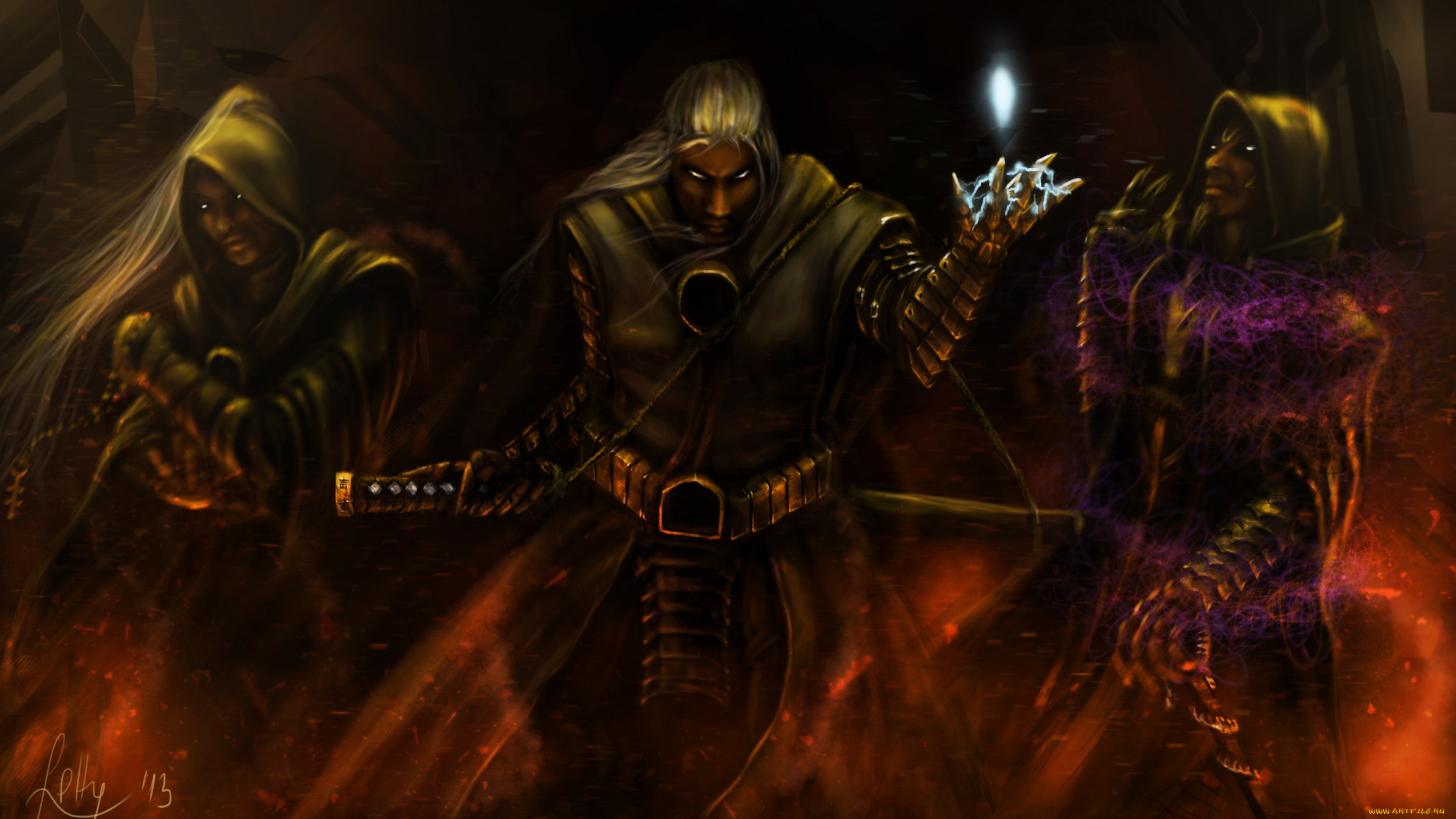 фэнтези, маги, , волшебники, воины