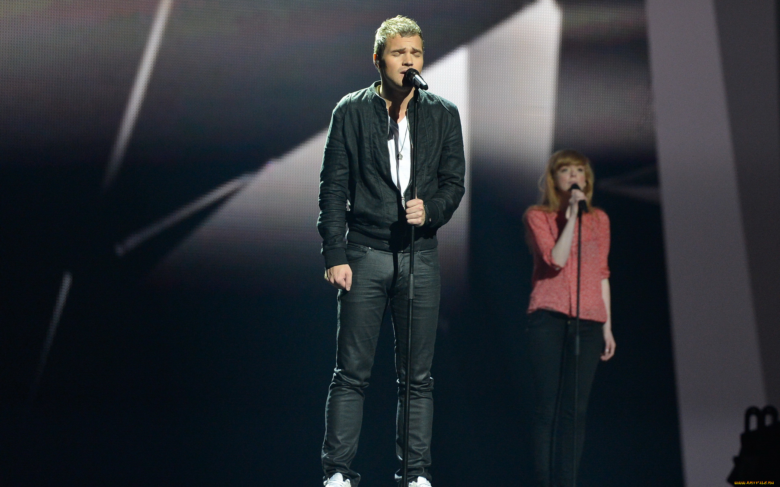 эстония, , отт, лепленд, музыка, -евровидение, певец, микрофон, сцена, подпевка