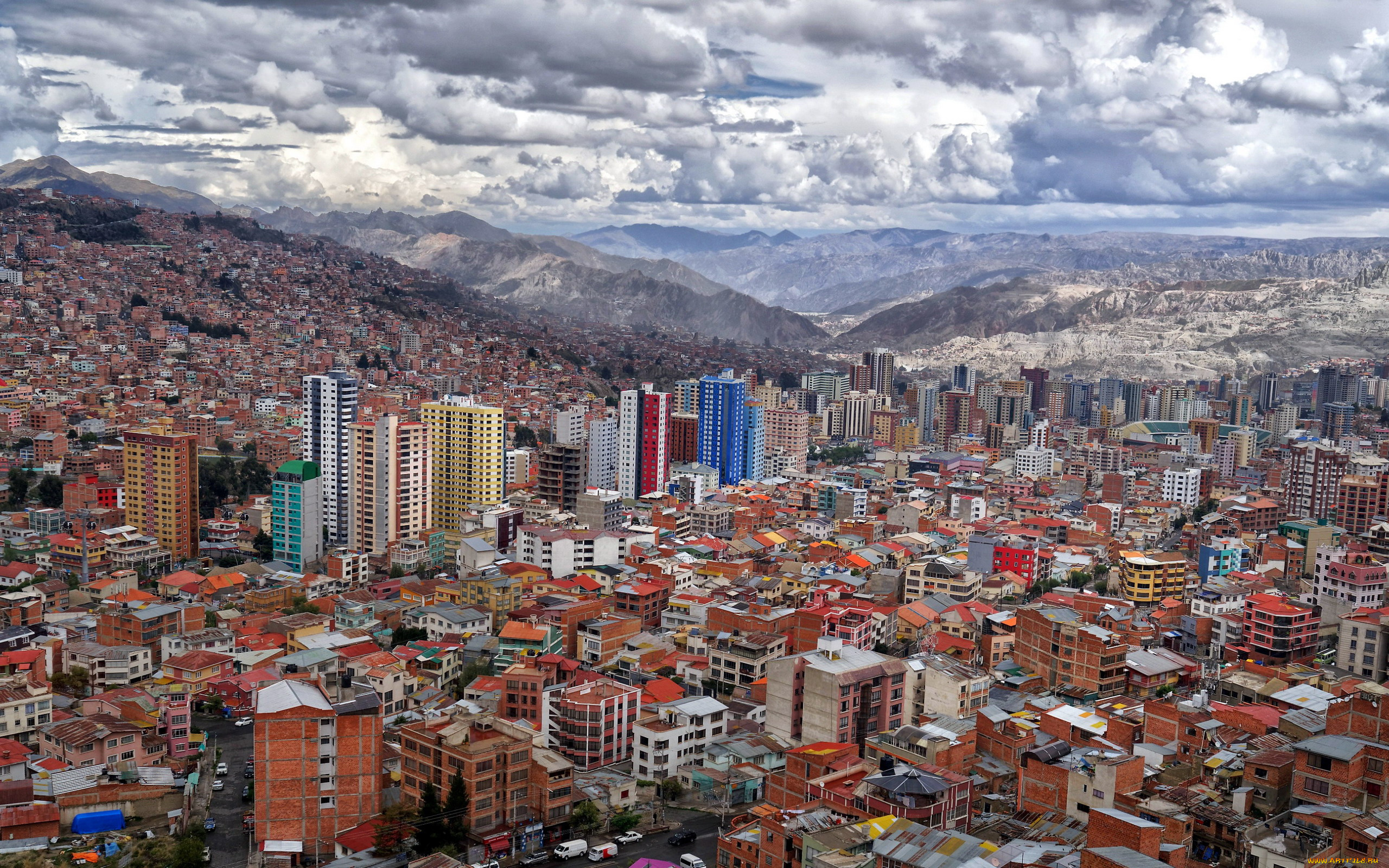 la, paz, bolivia, города, -, столицы, государств, la, paz