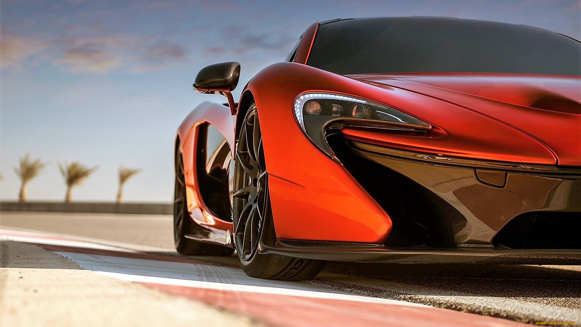 автомобили, фрагменты, автомобиля, mclaren, оранжевый