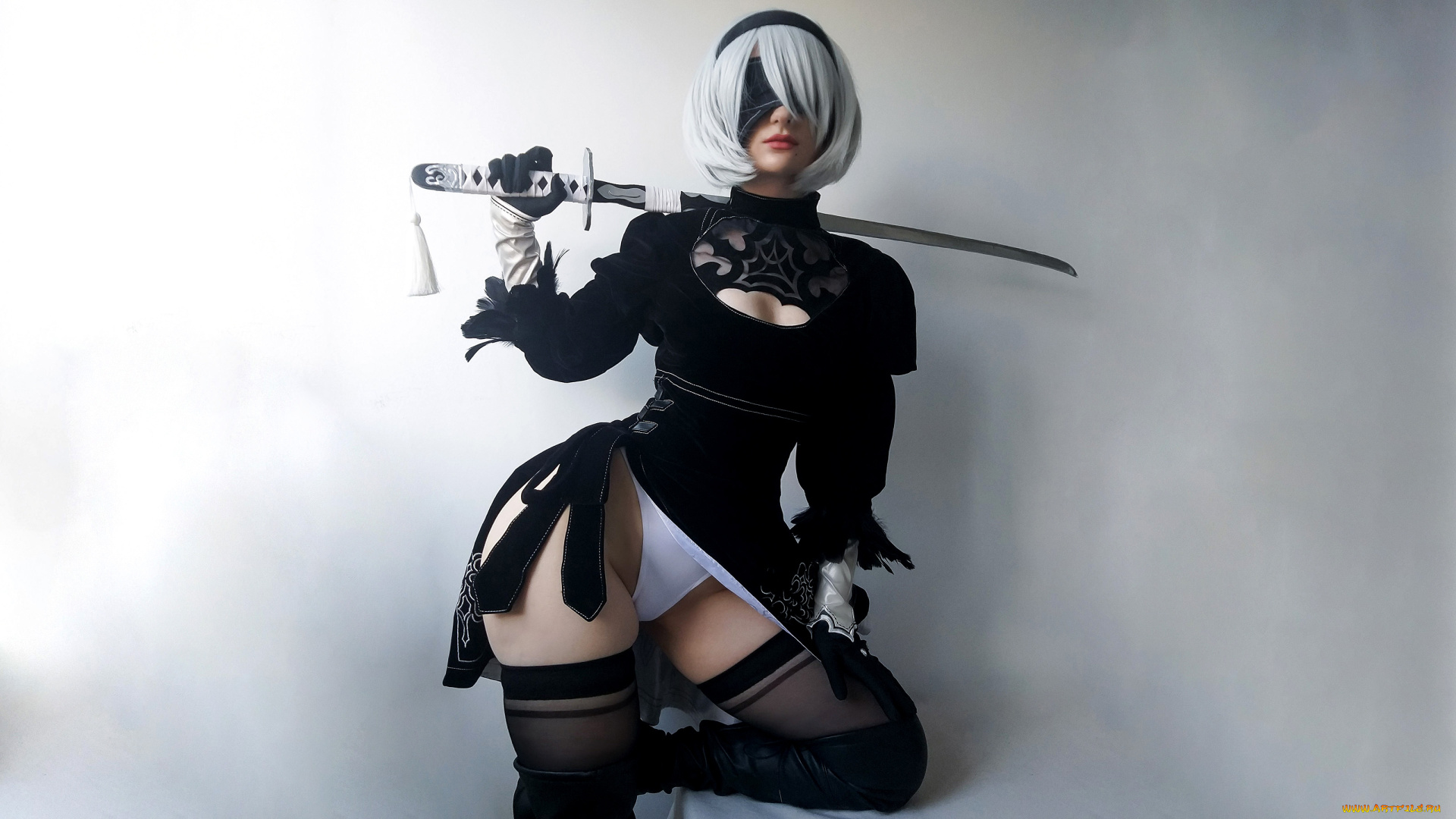 девушки, anna, ko-fi, automata, nier, anna, ko-fi