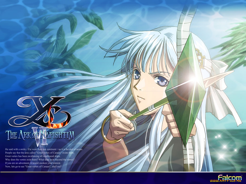 аниме, ys, vi, the, ark, of, napishtim