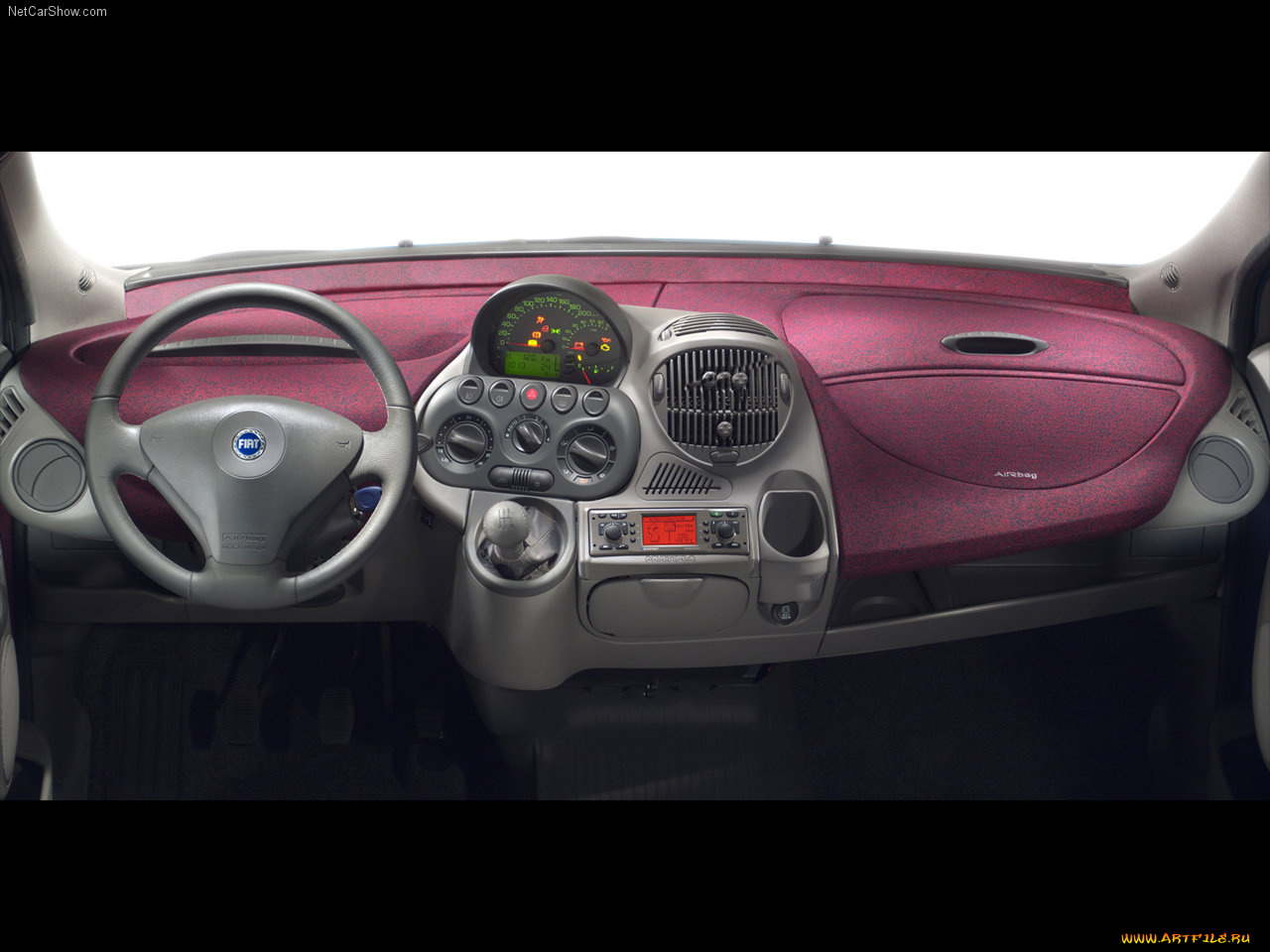 fiat, multipla, 2002, автомобили, интерьеры