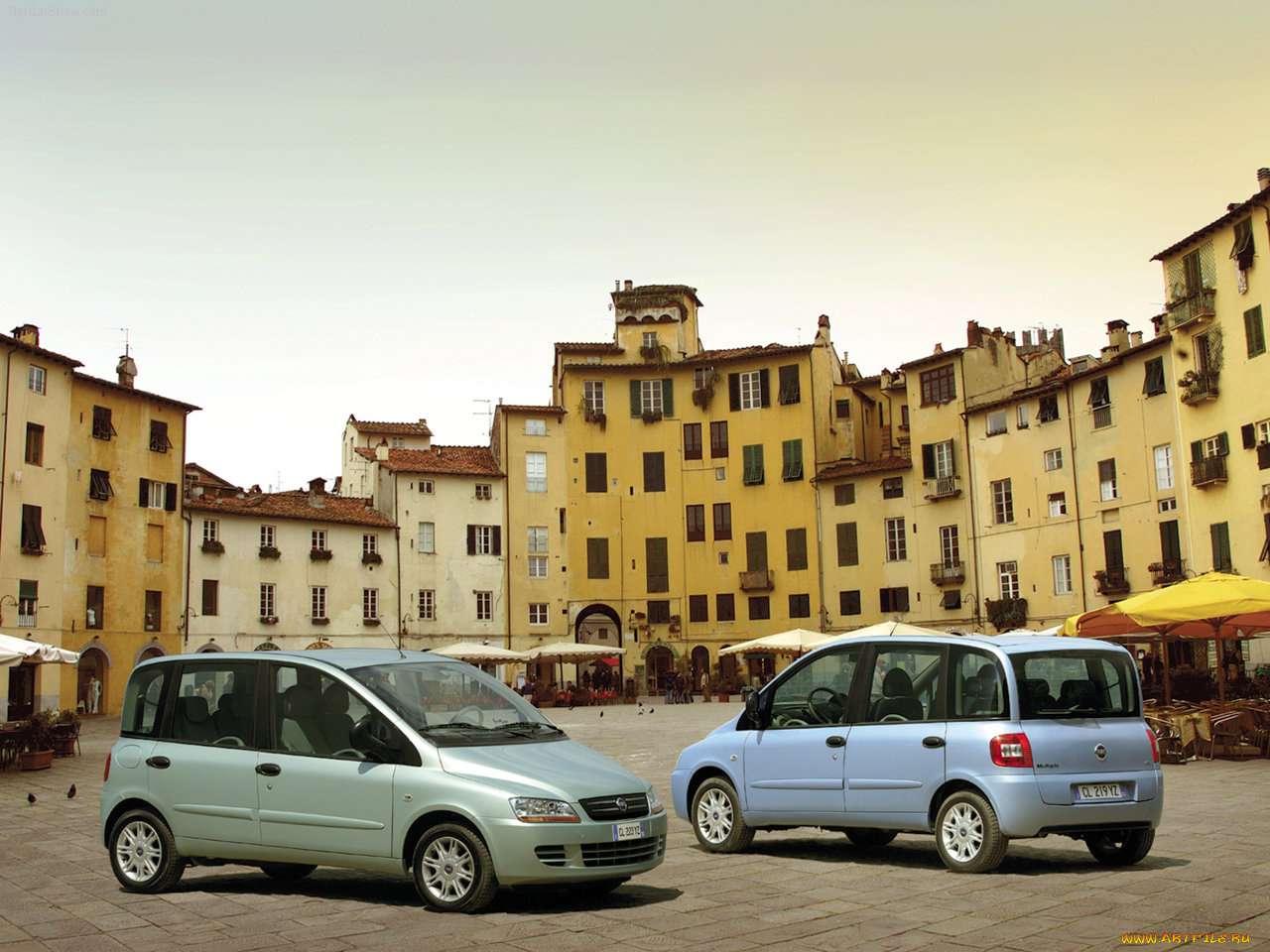 fiat, multipla, 2004, автомобили