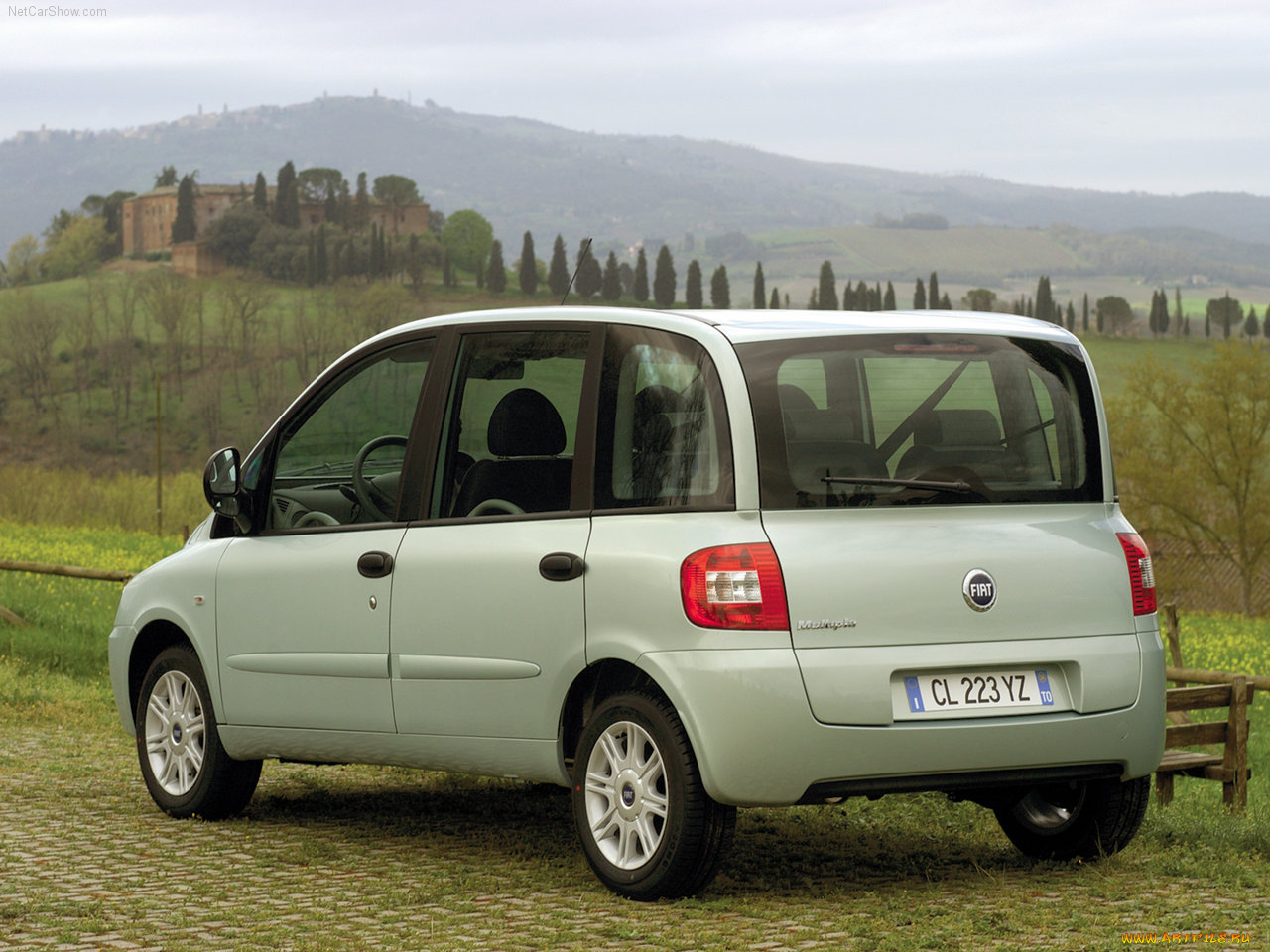 fiat, multipla, 2004, автомобили