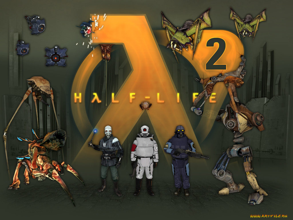 half, life, видео, игры