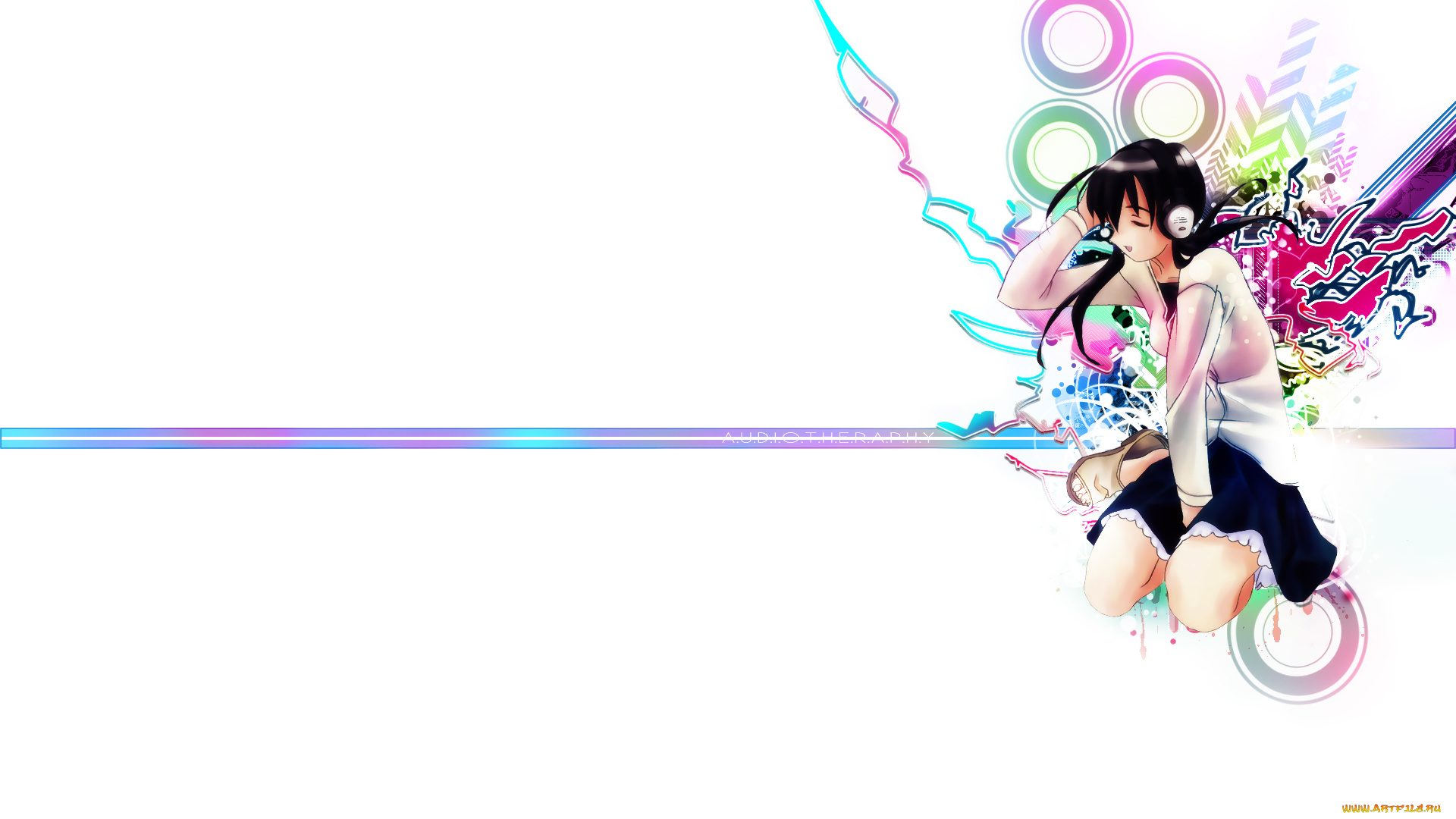 аниме, headphones, instrumental